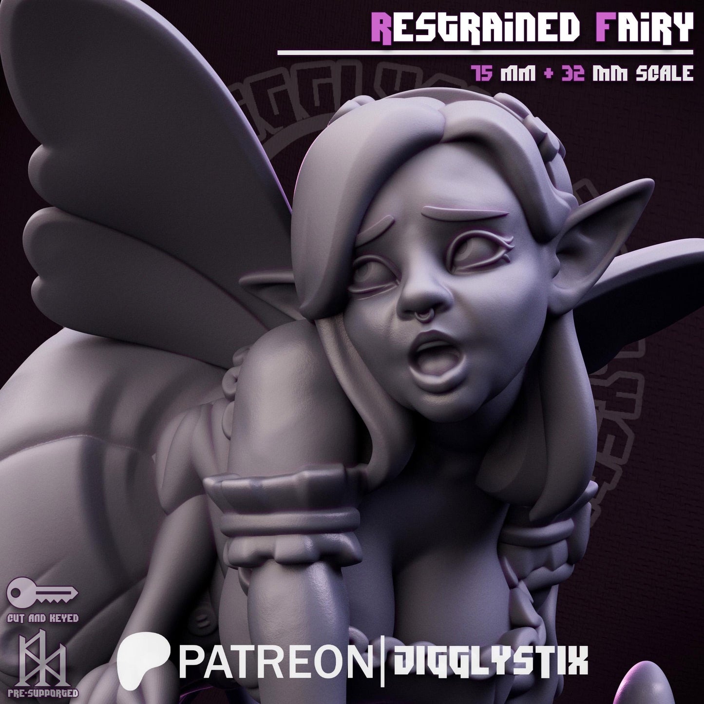 Restrained Fairy Miniature | Jigglystix