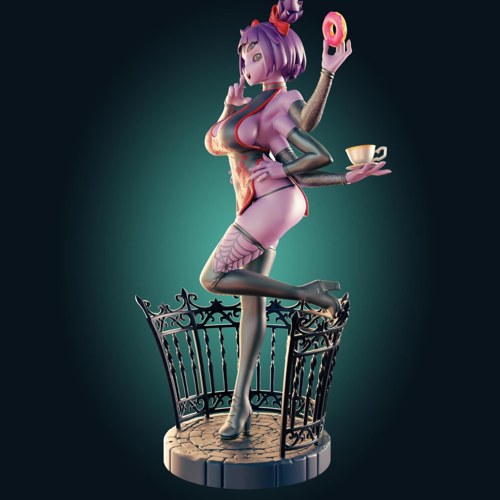 Spider Girl Model Kit | 3D Resin Printed Figurine | Officer Rhu