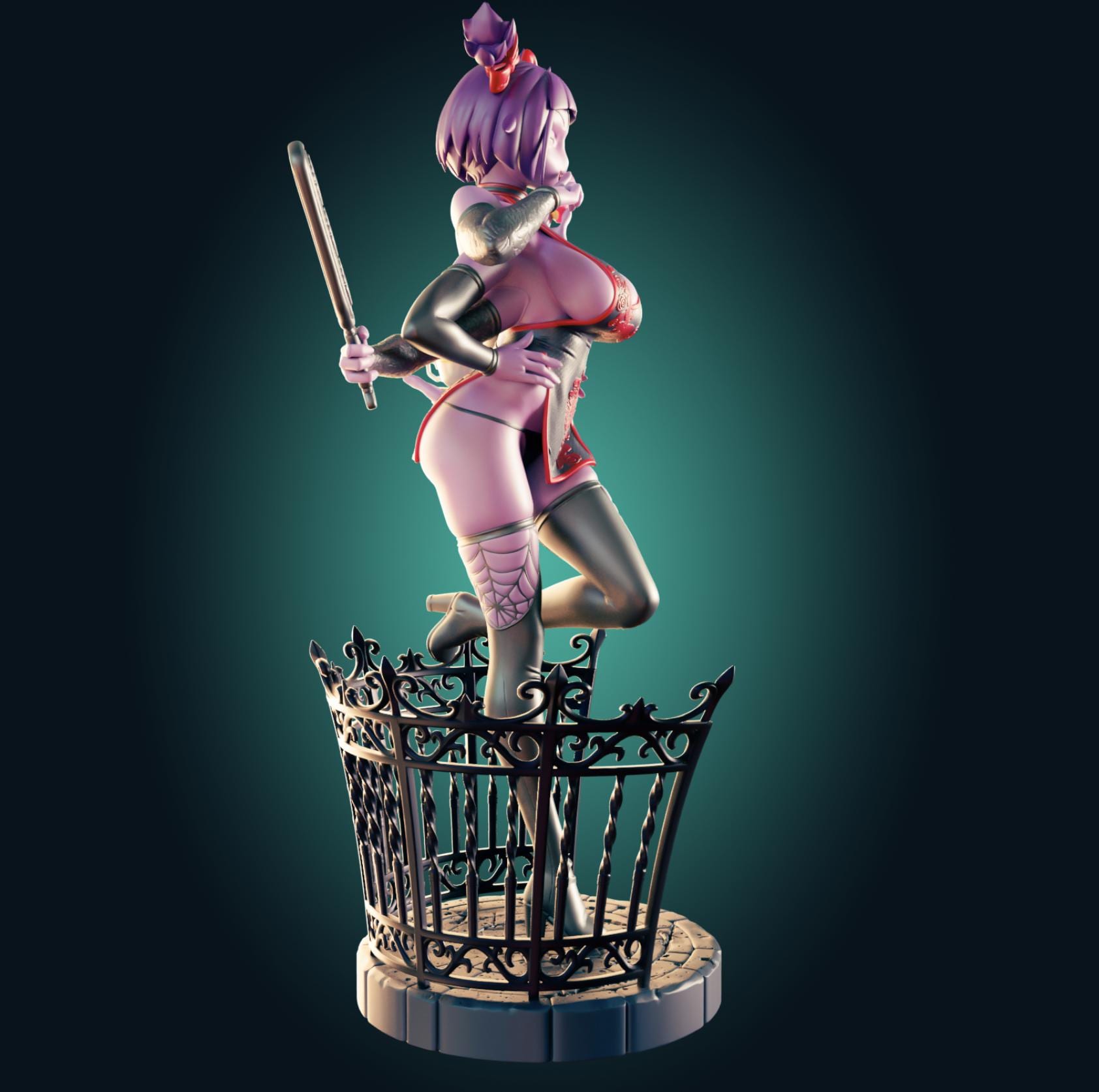 Spider Girl Model Kit | 3D Resin Printed Figurine | Officer Rhu