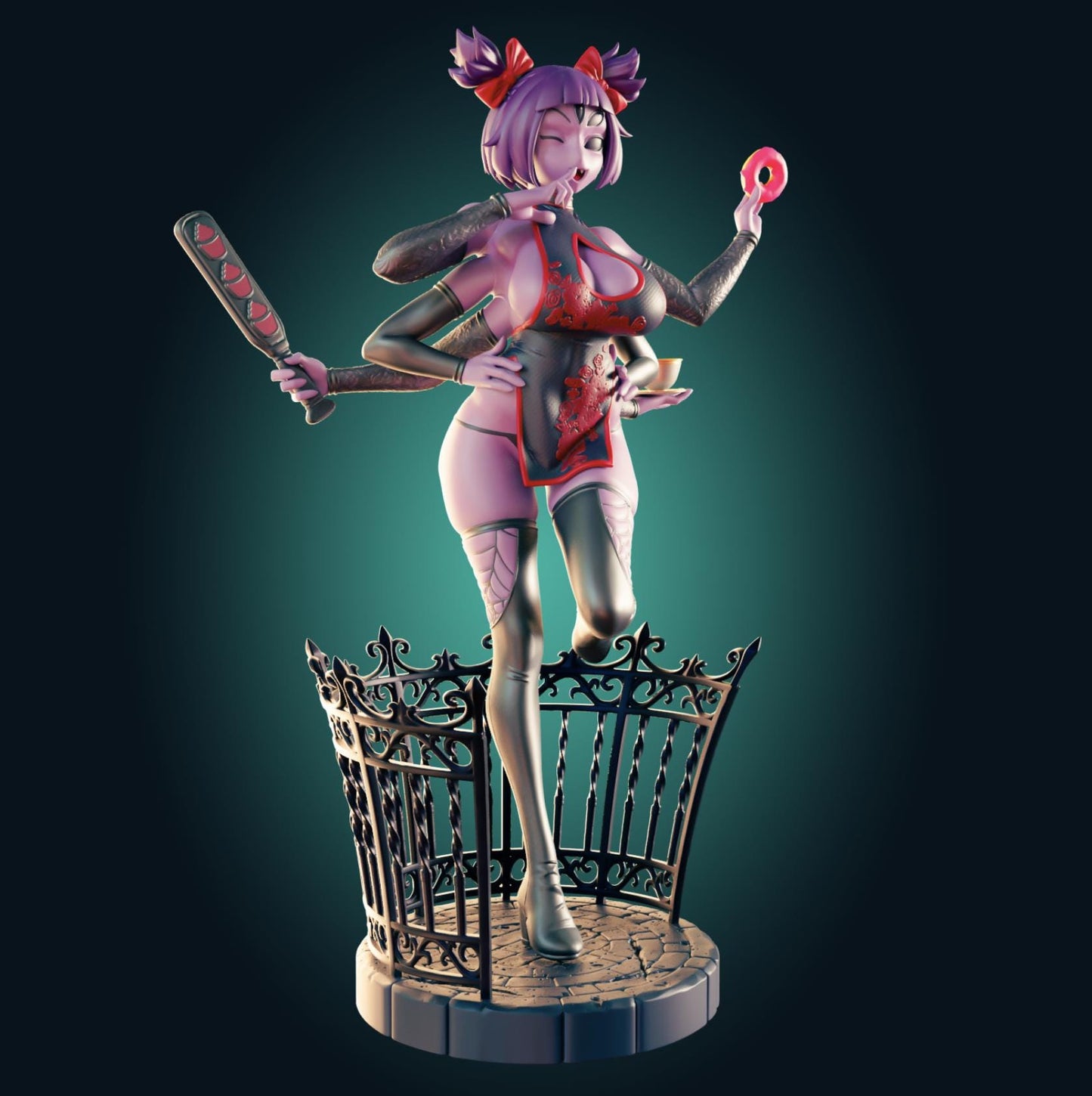 Spider Girl Model Kit | 3D Resin Printed Figurine | Officer Rhu