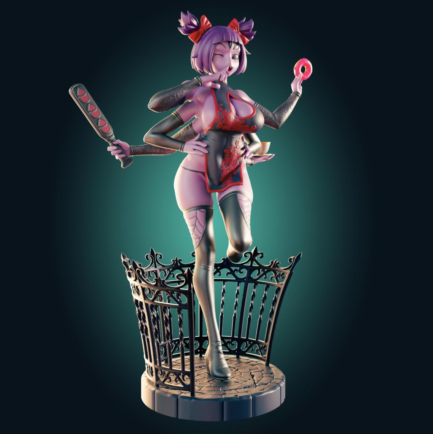 Spider Girl Model Kit | 3D Resin Printed Figurine | Officer Rhu