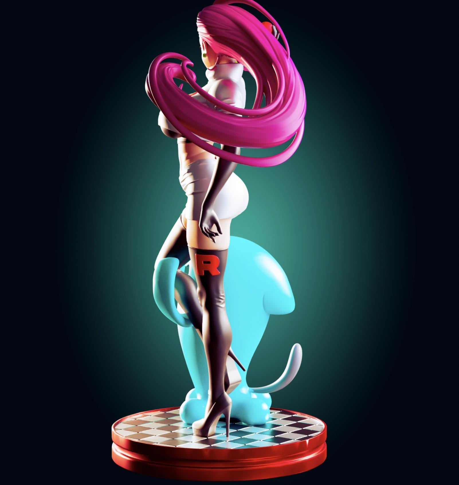 Monster Trainer Model Kit | 3D Resin Printed Figurine | Officer Rhu