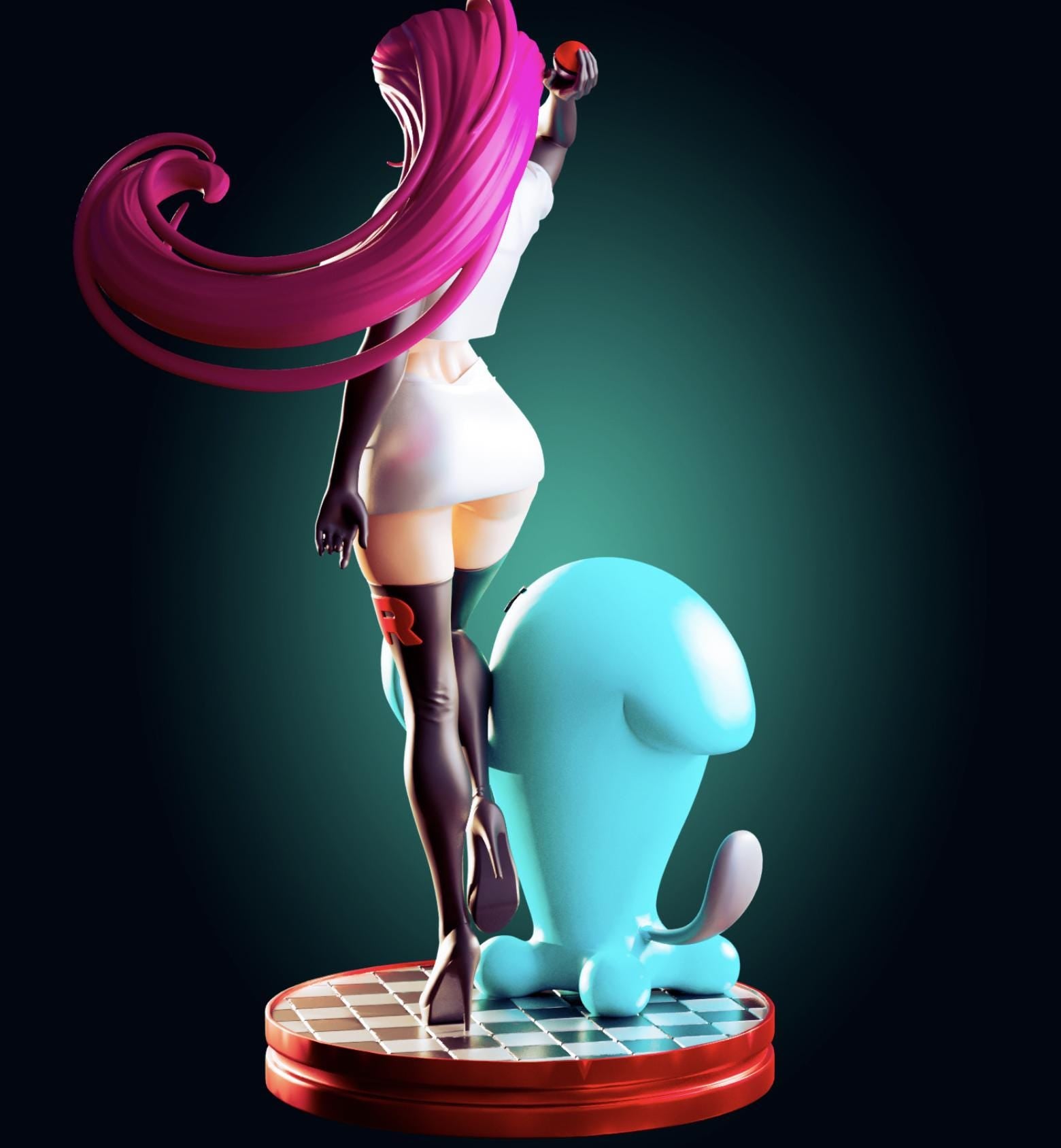 Monster Trainer Model Kit | 3D Resin Printed Figurine | Officer Rhu