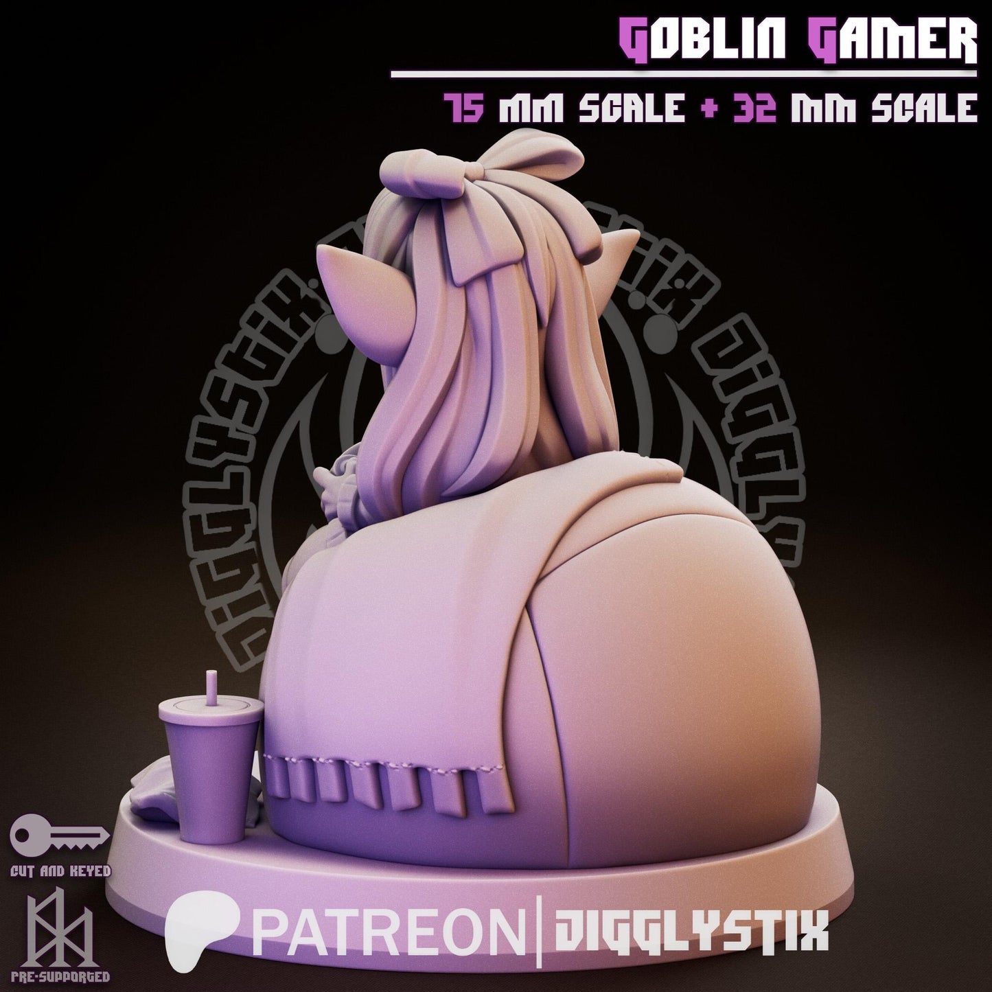 Goblin Gamer Miniature | Jigglystix
