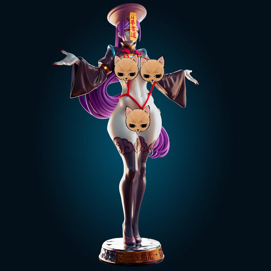 Zombie Girl Model Kit | 3D Resin Printed Figurine | Officer Rhu
