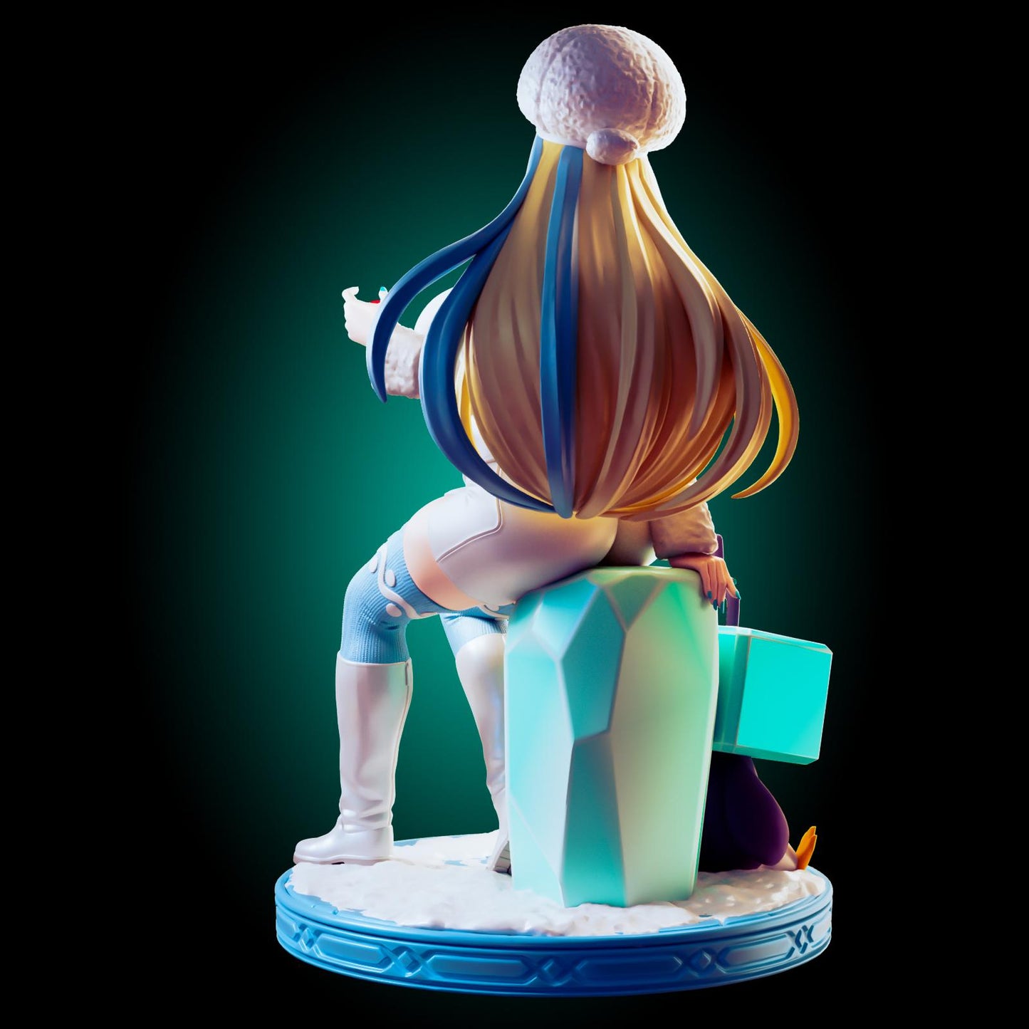 Ice Trainer Model Kit | 3D Resin Printed Figurine | Officer Rhu
