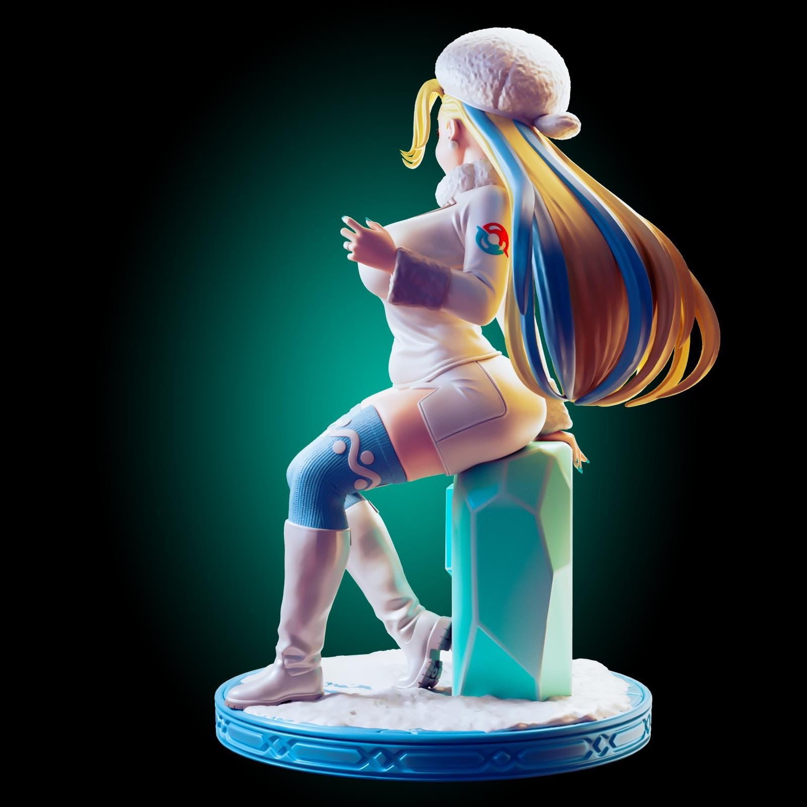 Ice Trainer Model Kit | 3D Resin Printed Figurine | Officer Rhu