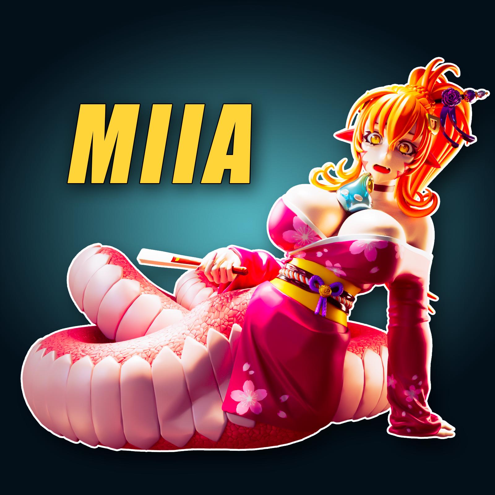 Snake Girl Model Kit | 3D Resin Printed Figurine | Officer Rhu