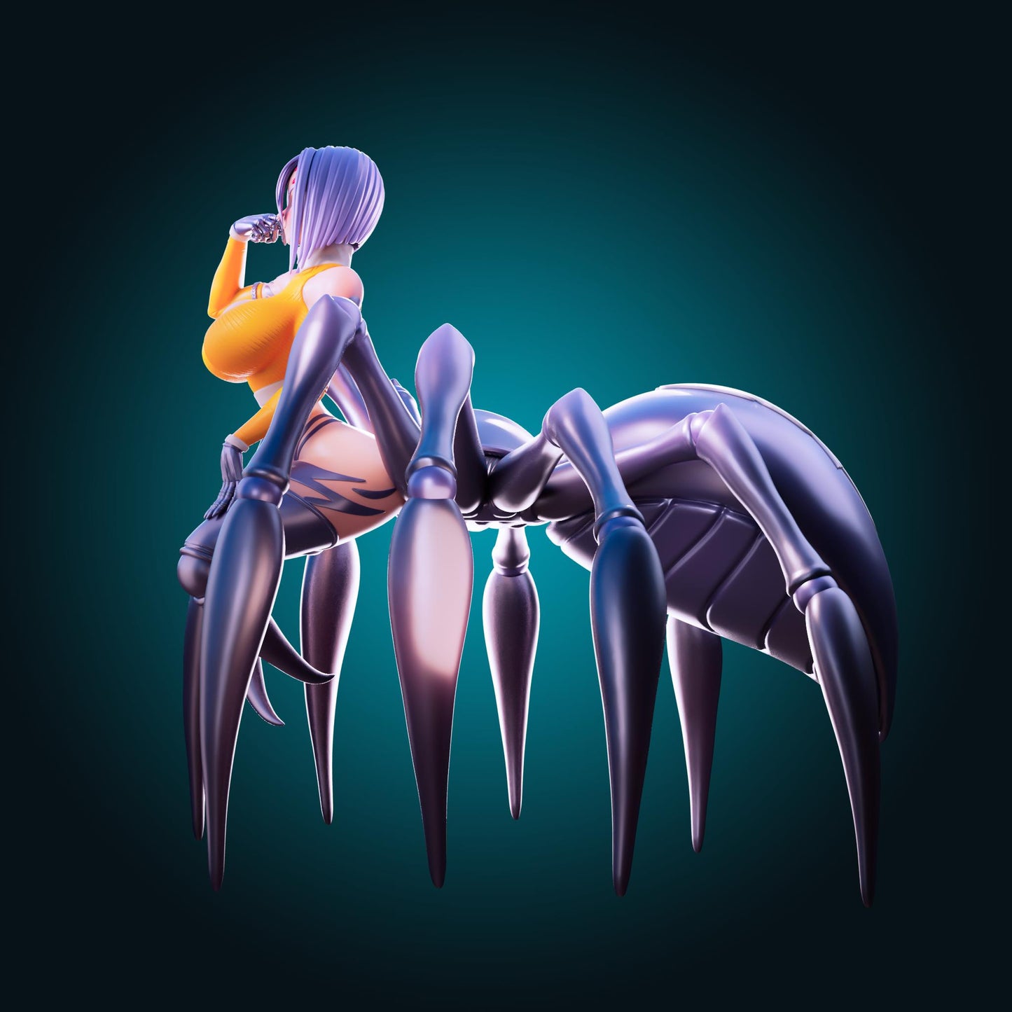 Spider Girl Model Kit | 3D Resin Printed Figurine | Officer Rhu