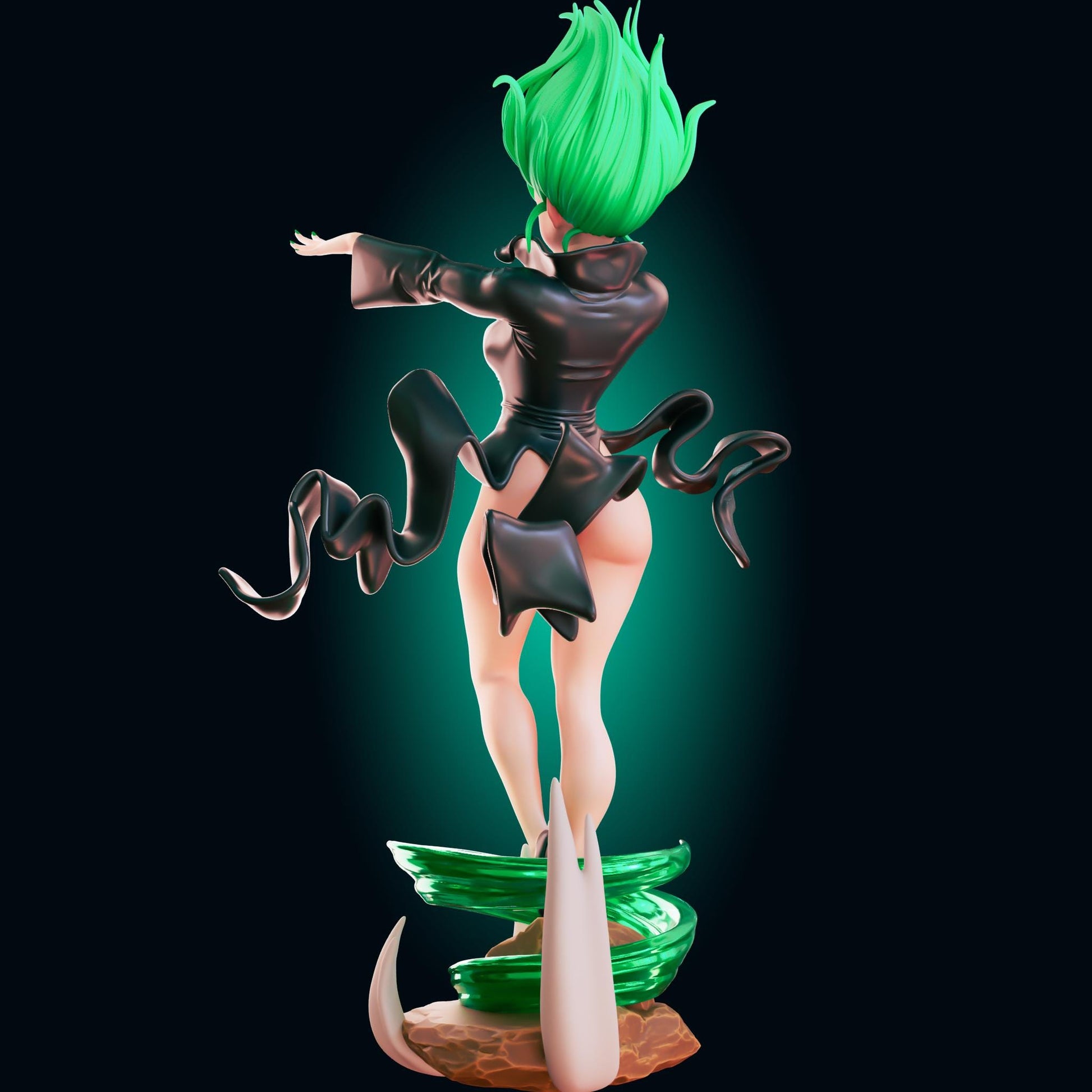 Psychic Girl Model Kit | 3D Resin Printed Figurine | Officer Rhu