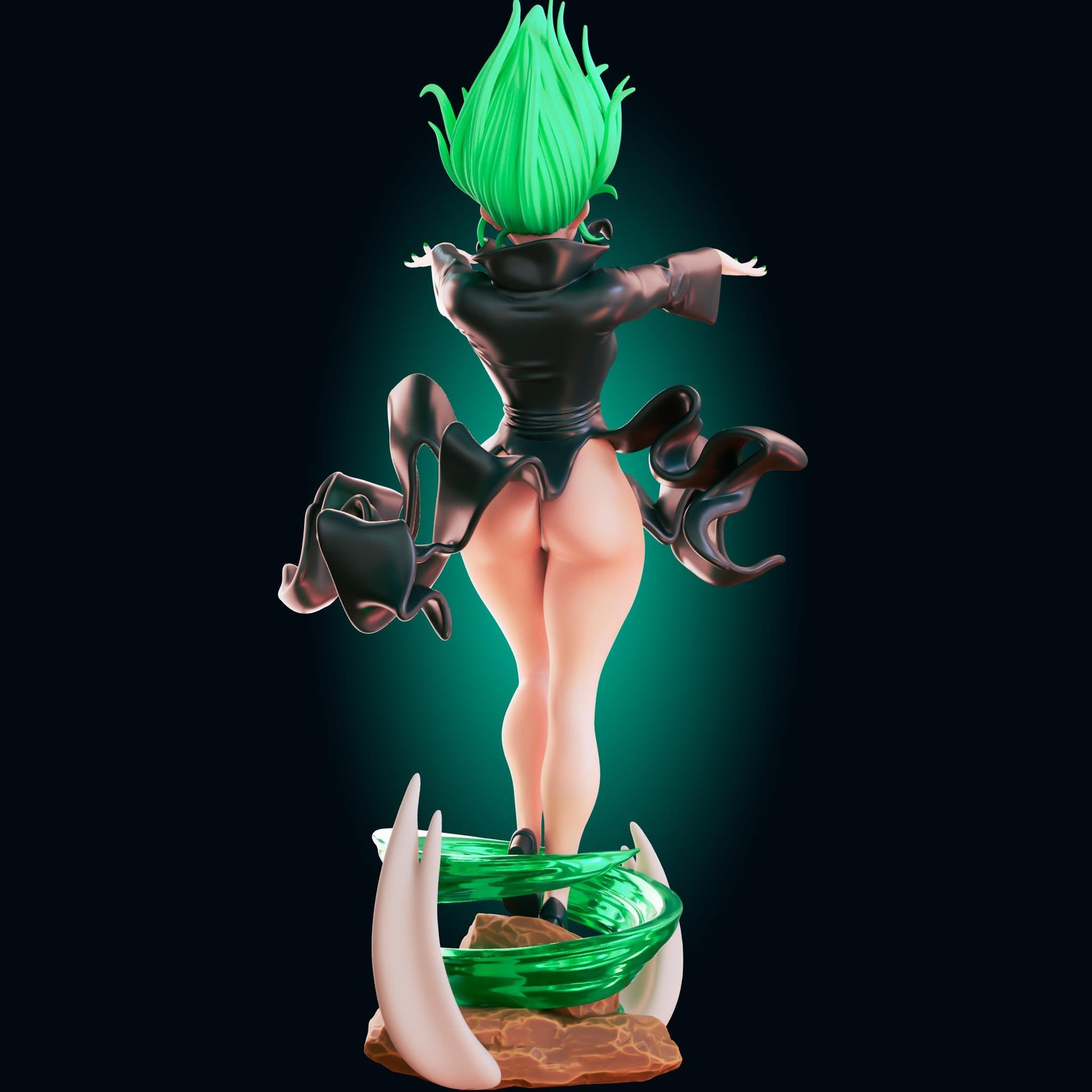 Psychic Girl Model Kit | 3D Resin Printed Figurine | Officer Rhu