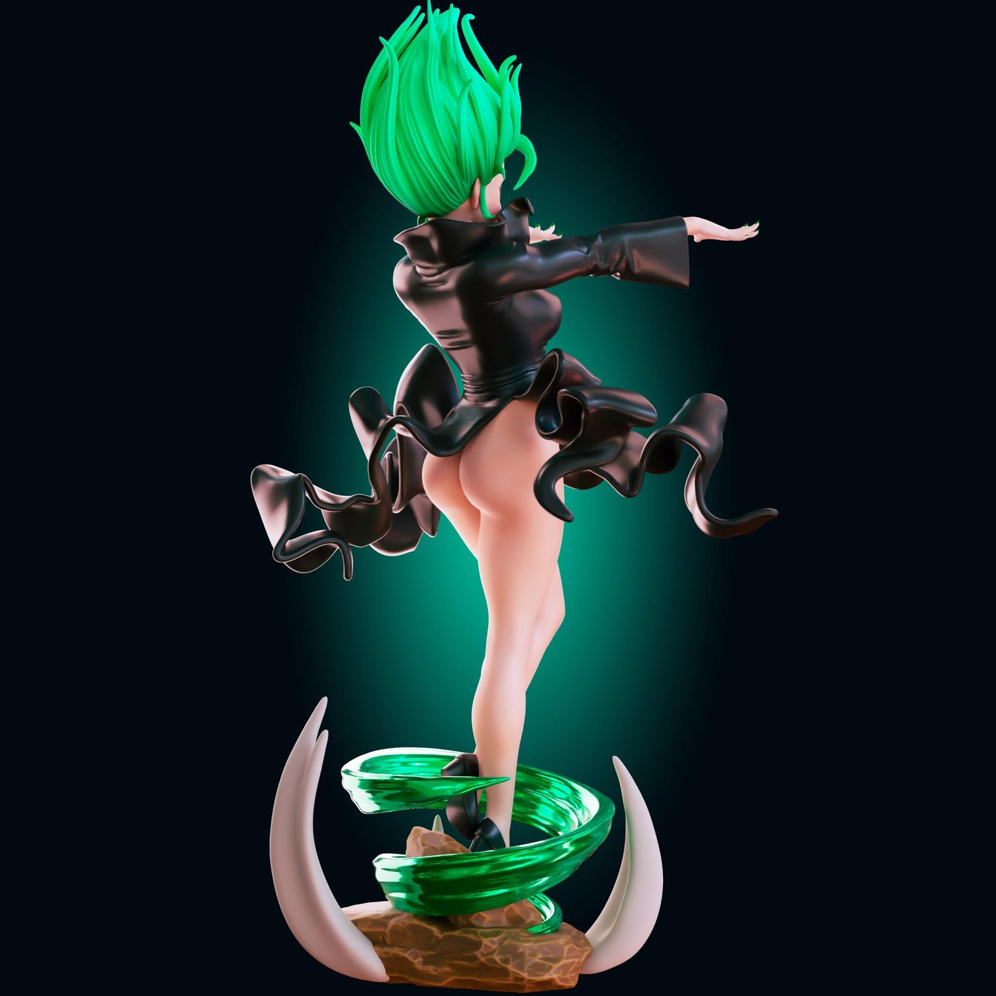 Psychic Girl Model Kit | 3D Resin Printed Figurine | Officer Rhu