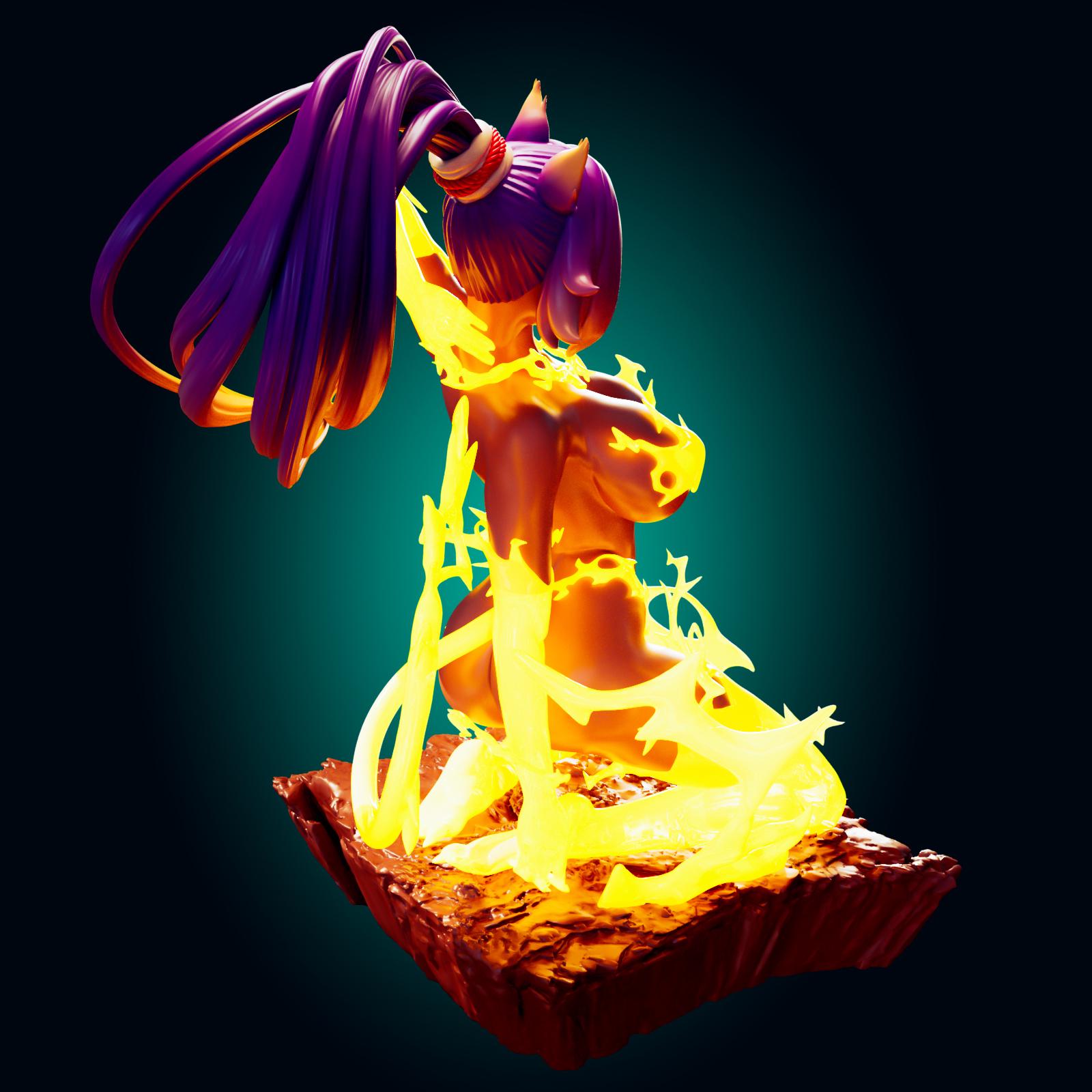 Lightning Cat Girl Model Kit | 3D Resin Printed Figurine | Officer Rhu