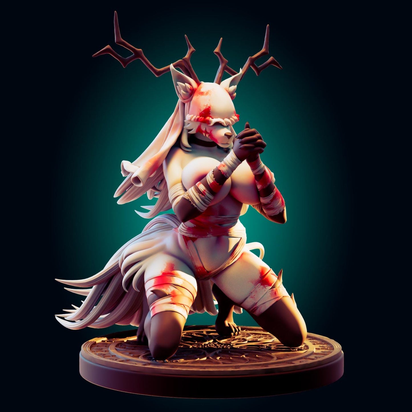 Cleric Beast Model Kit | 3D Resin Printed Figurine | Officer Rhu