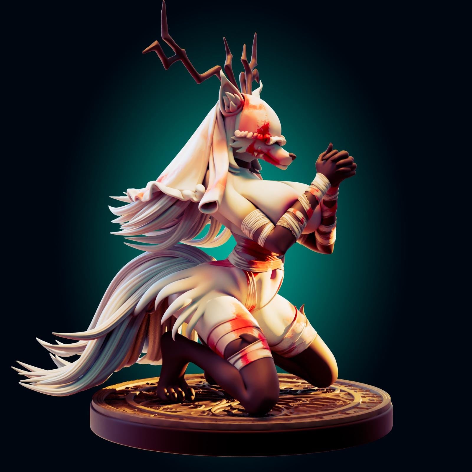 Cleric Beast Model Kit | 3D Resin Printed Figurine | Officer Rhu
