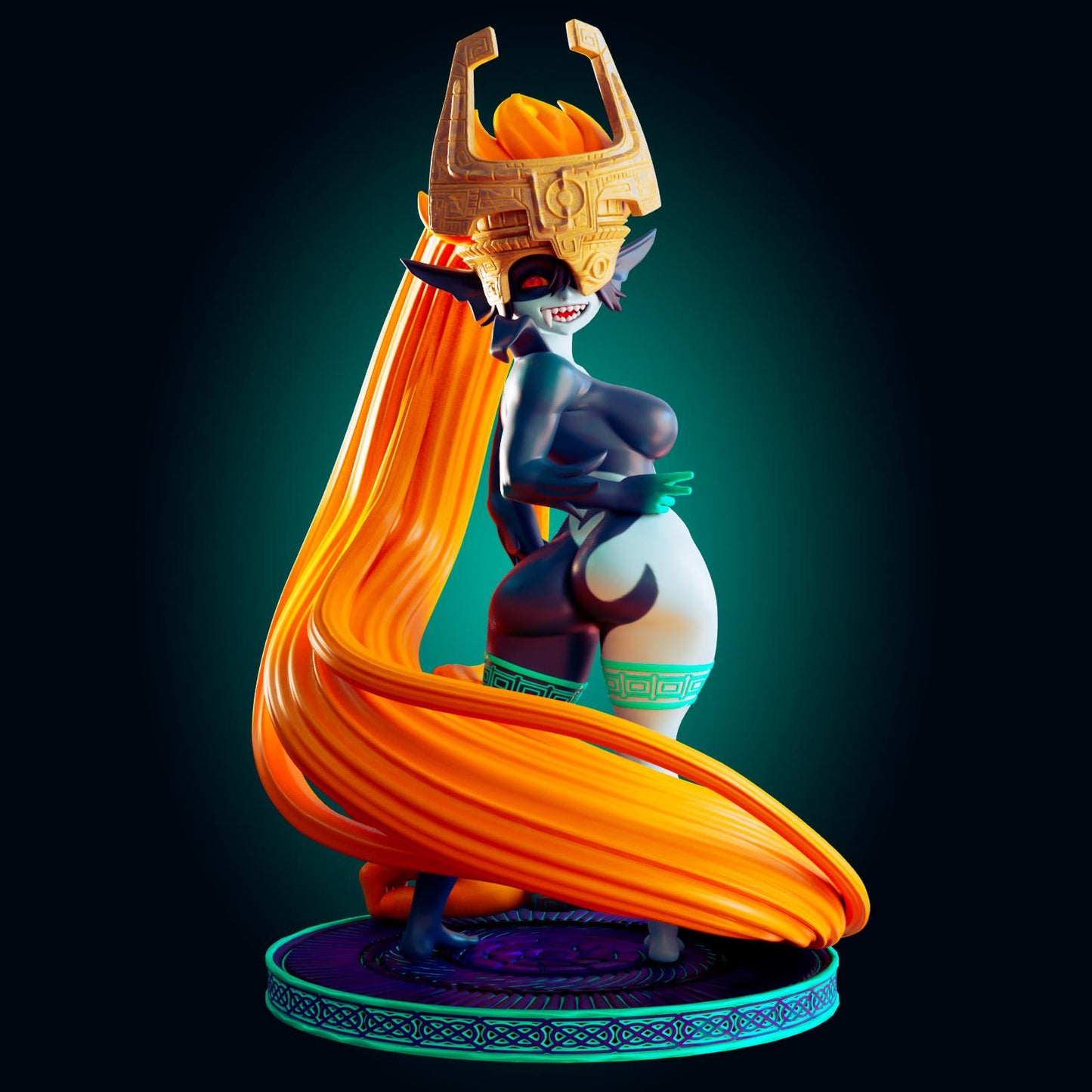 Imp Princess Model Kit | 3D Resin Printed Figurine | Officer Rhu