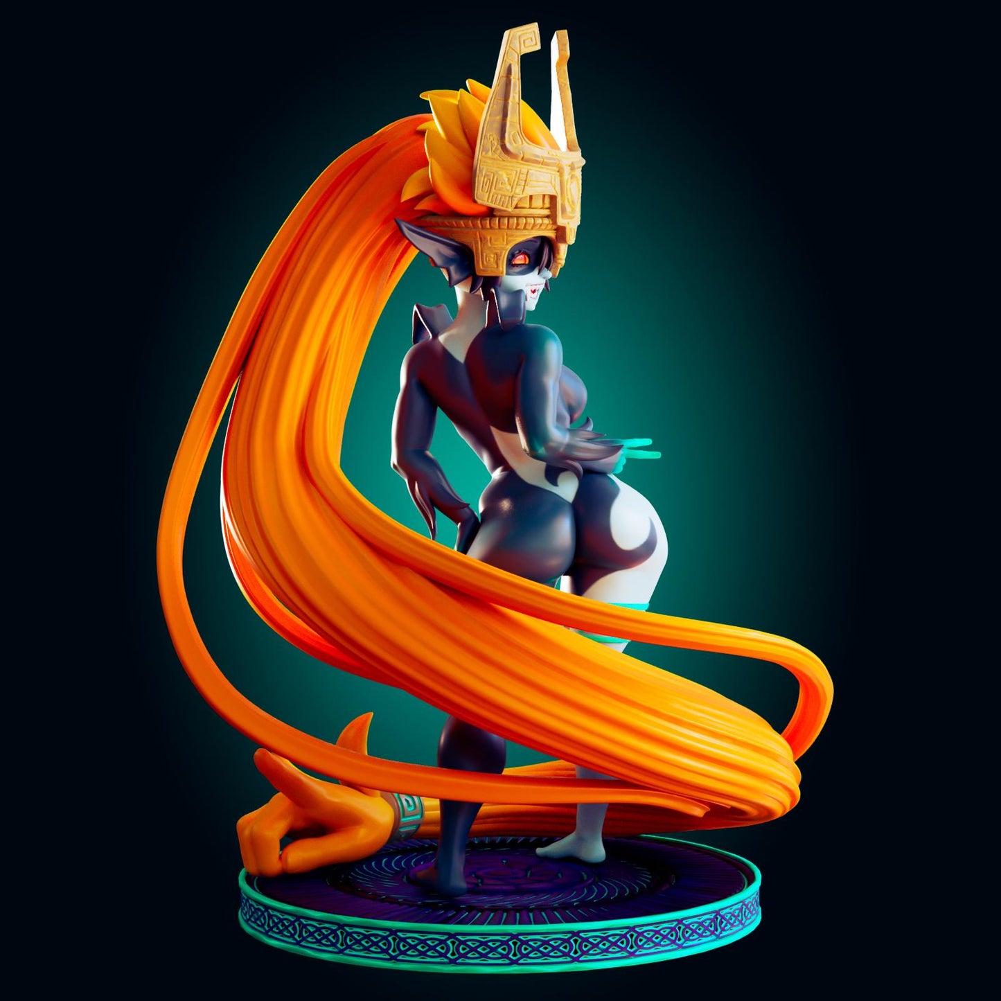 Imp Princess Model Kit | 3D Resin Printed Figurine | Officer Rhu