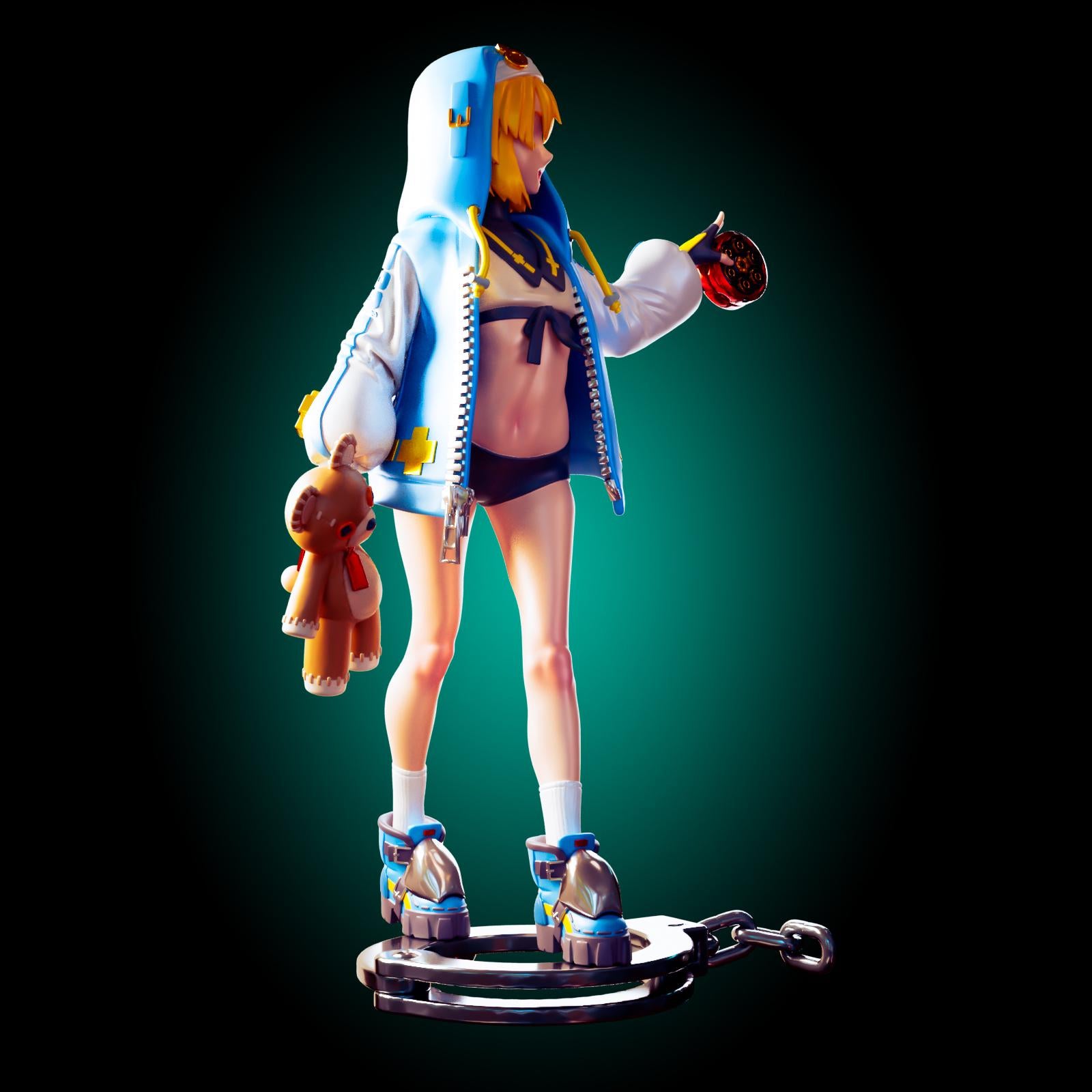 Bounty Hunter Pin Up Model Kit | 3D Resin Printed Figurine | Officer Rhu