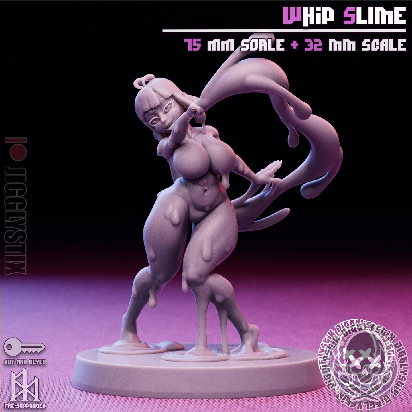 Slime Girl Miniature Bundle | Jigglystix