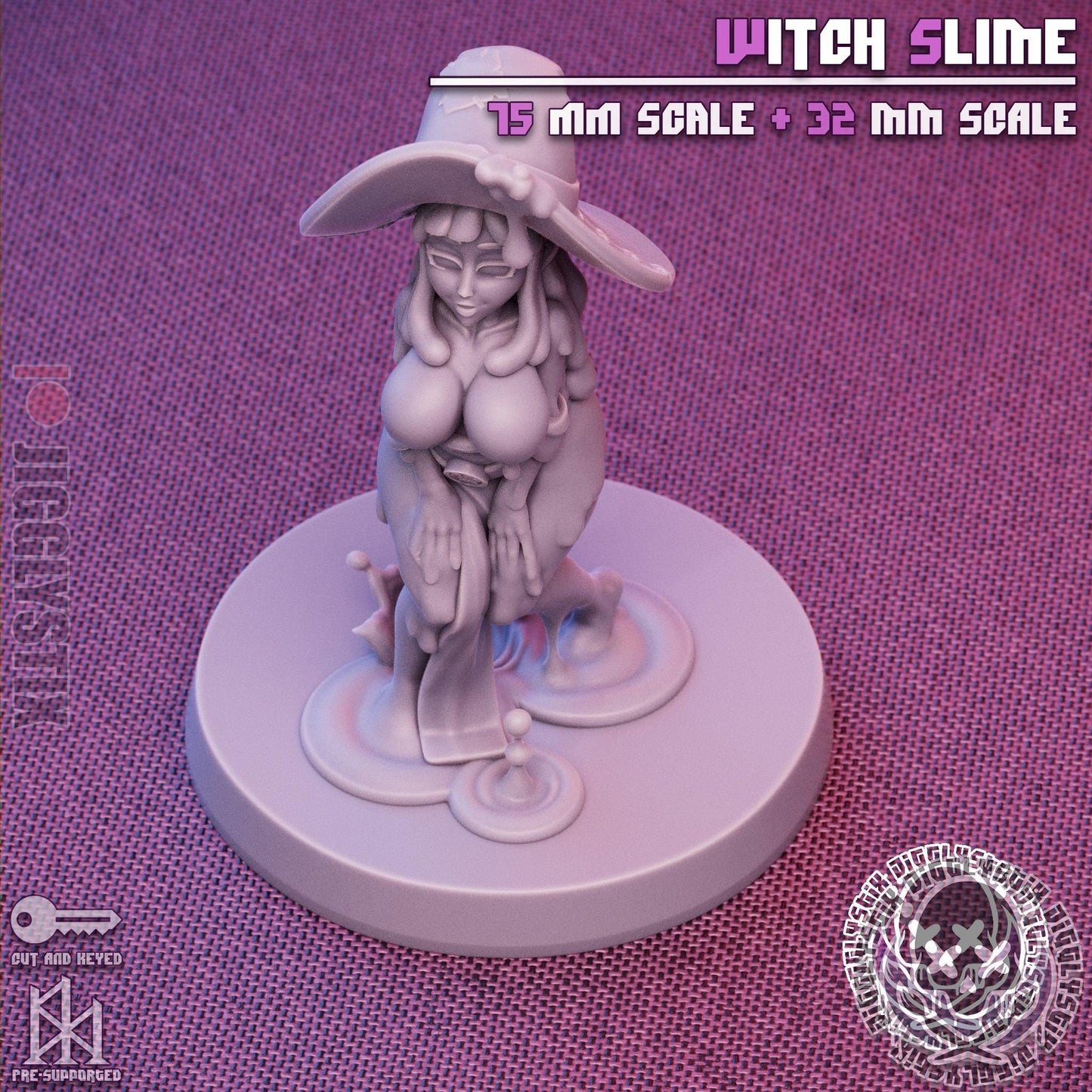 Witch Slime Miniature | Jigglystix