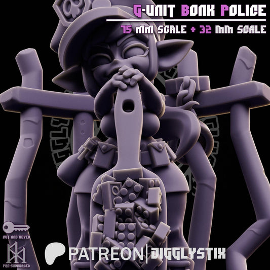 Goblin Cop Miniature | Jigglystix