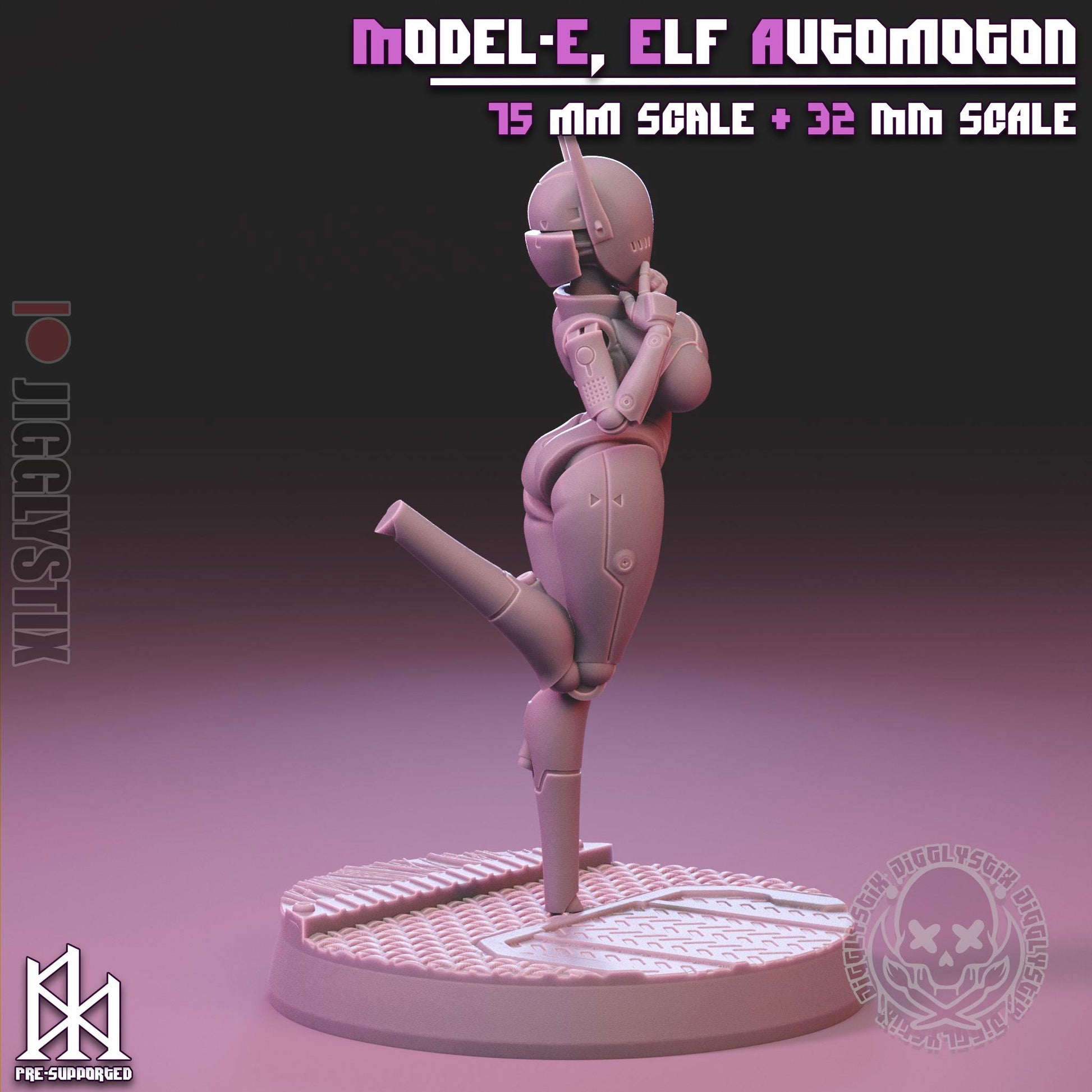 Model-E, Elf Automaton Miniature | Jigglystix