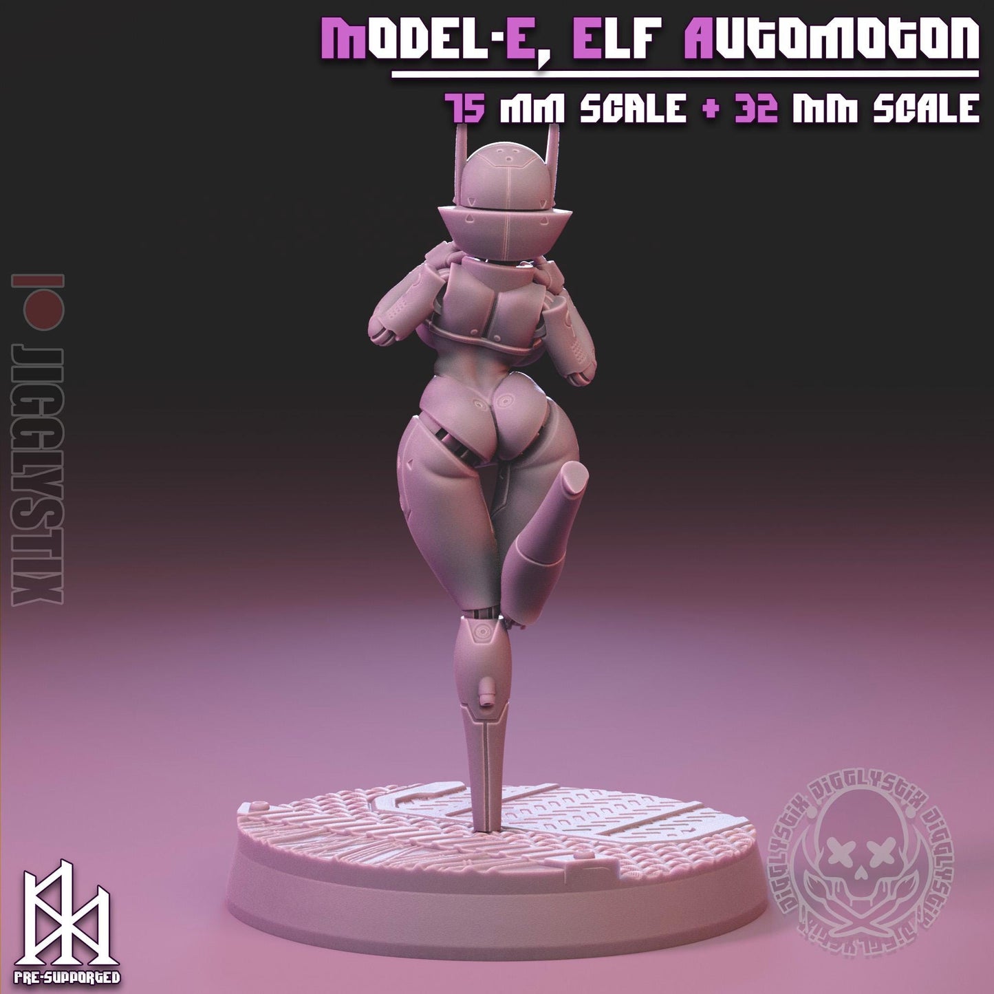 Model-E, Elf Automaton Miniature | Jigglystix