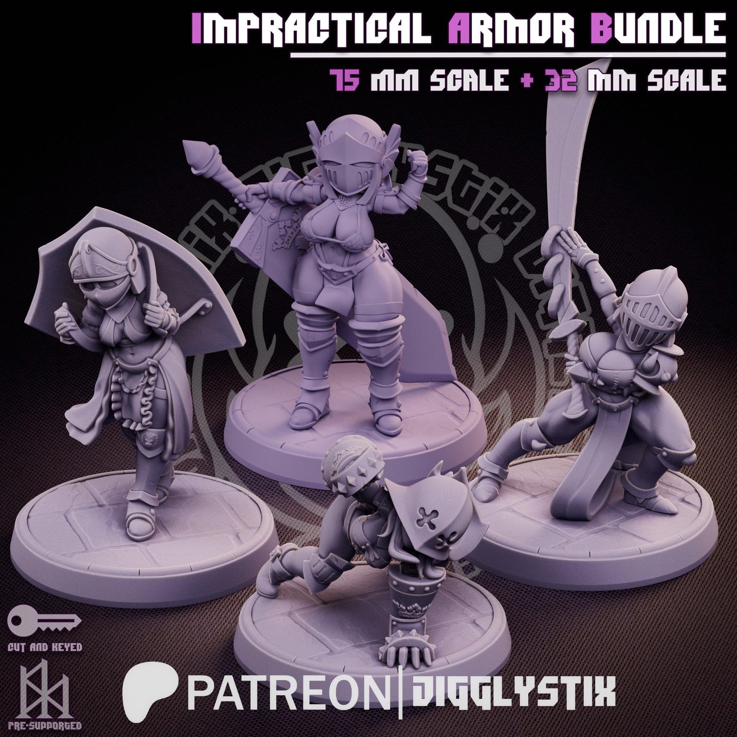 Impractical Armor Miniature Bundle | Jigglystix