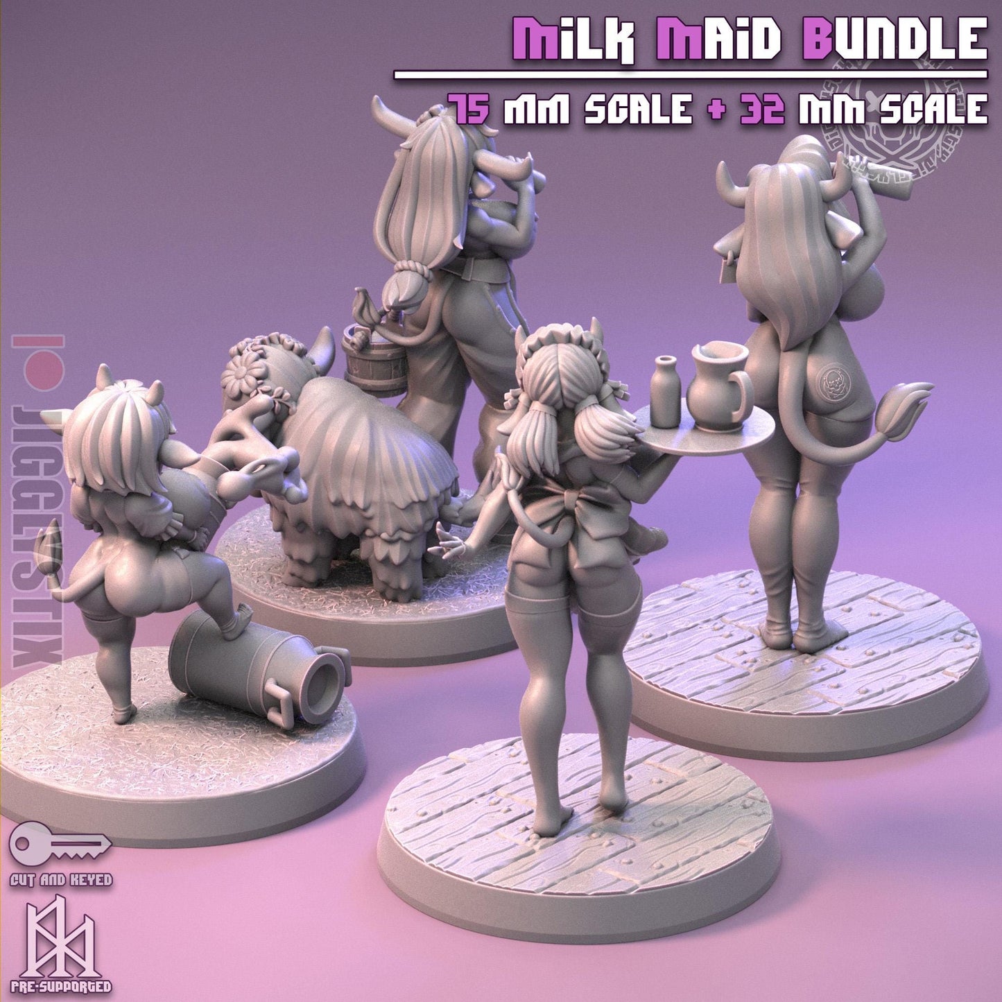 Milk Maid Miniature Bundle | Jigglystix