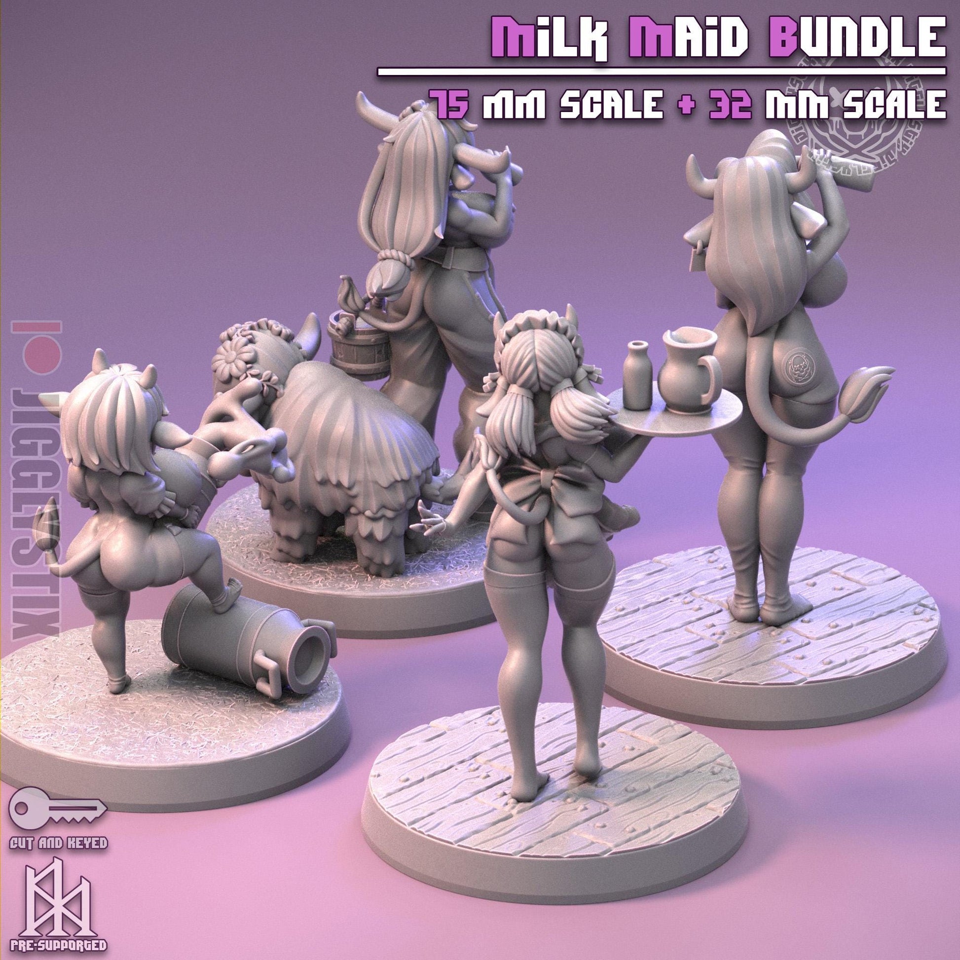 Milk Maid Miniature Bundle | Jigglystix