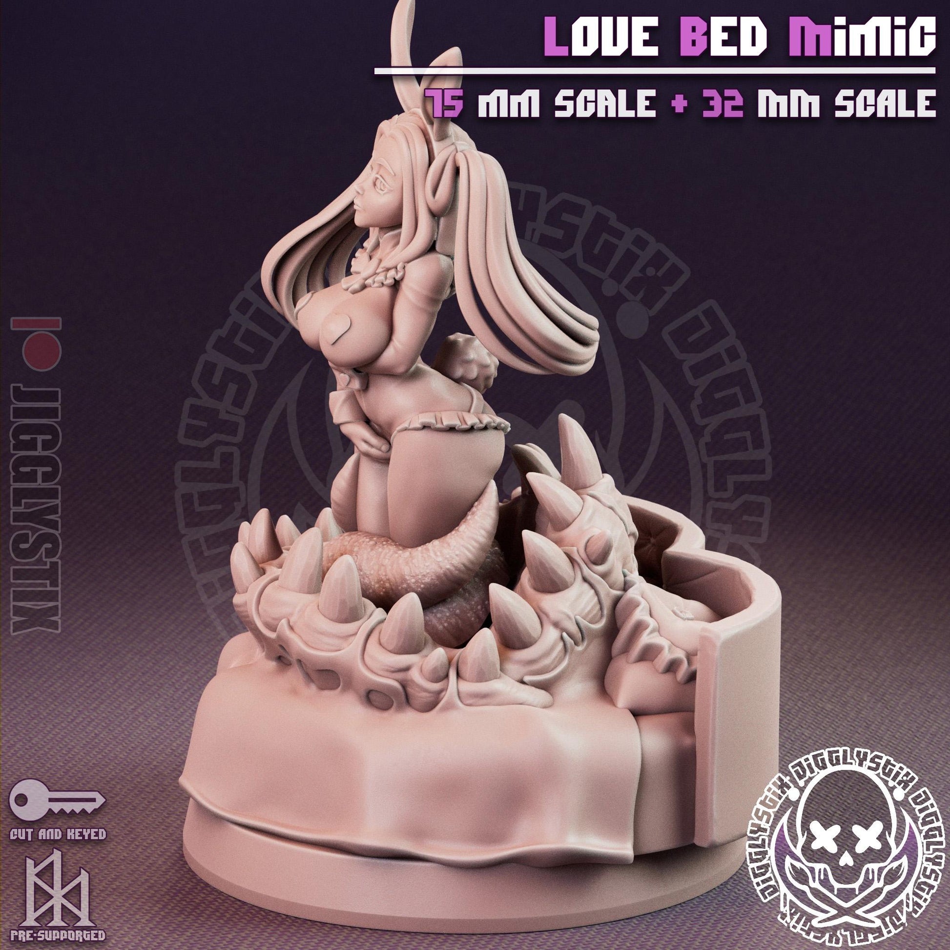 Love Bed Mimic Miniature | Jigglystix