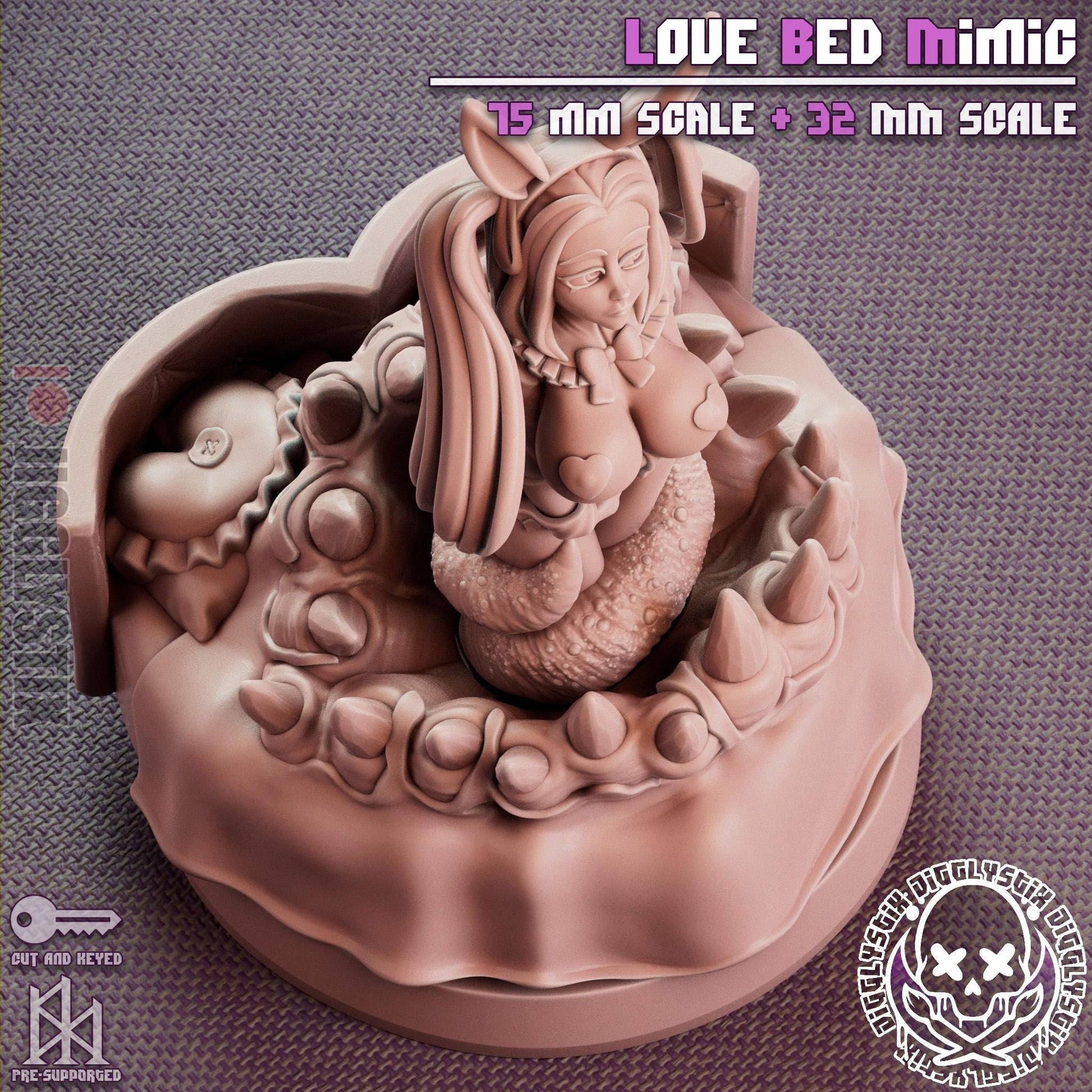 Love Bed Mimic Miniature | Jigglystix