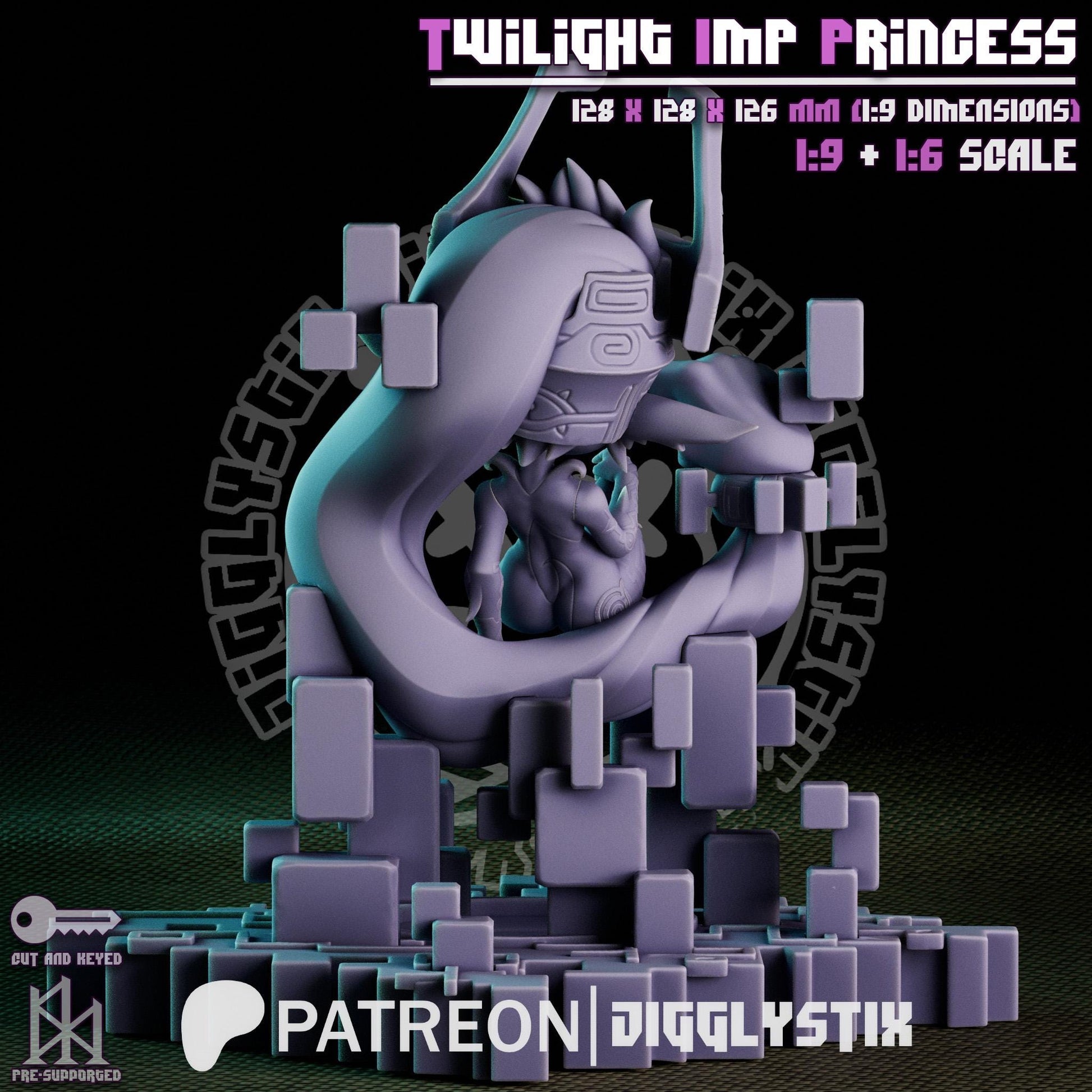 Twilight Imp Princess Model Kit | Jigglystix