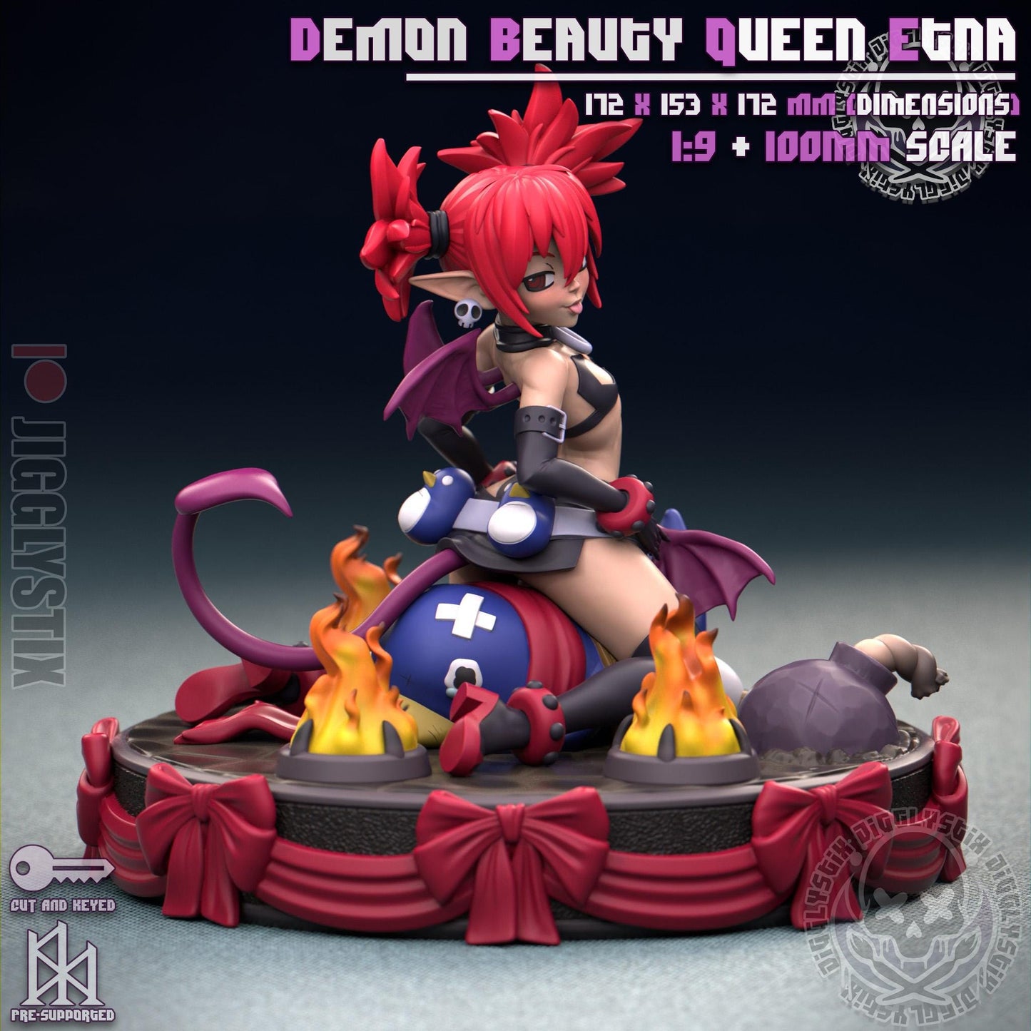 Demon Beauty Queen Model Kit | Jigglystix