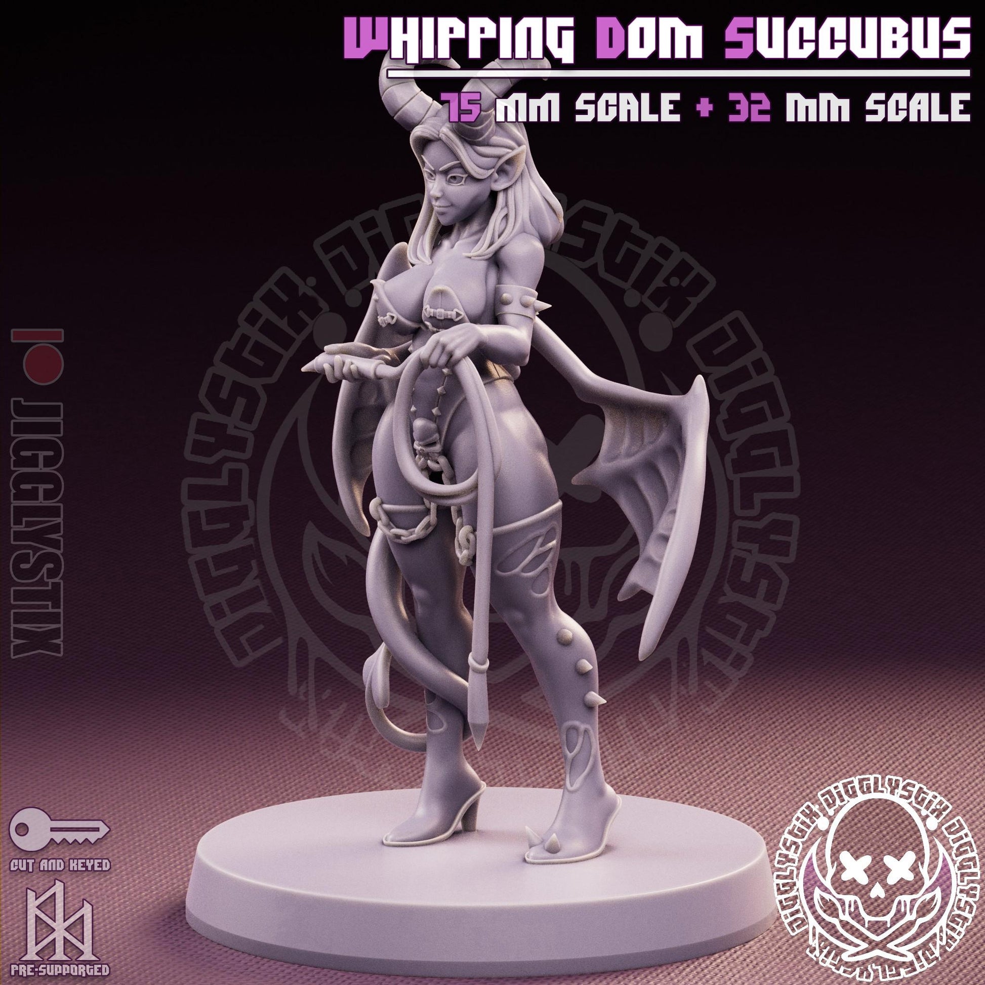Whipping Dom Succbus Miniature | Jigglystix