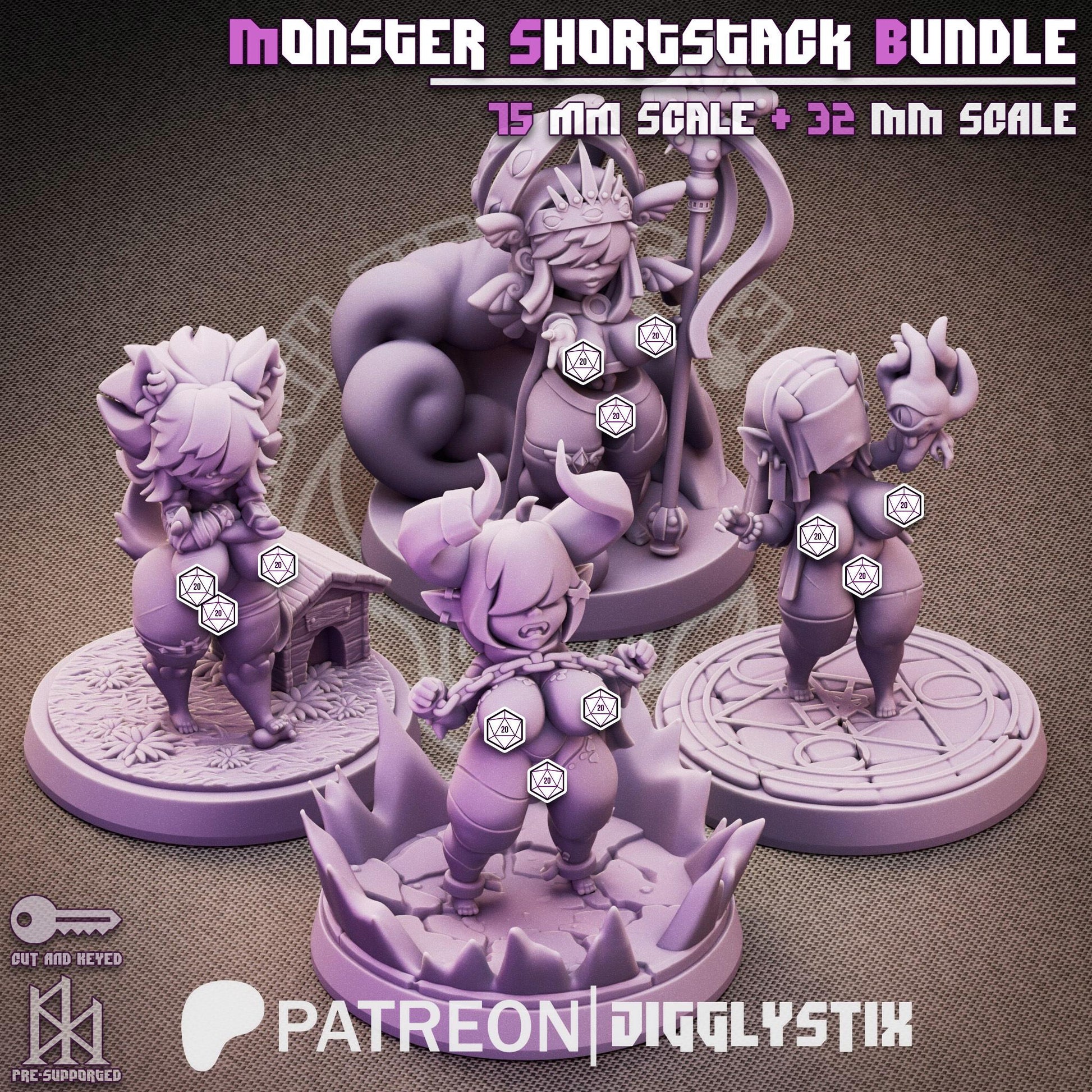 Monster Shortstack Bundle | Jigglystix