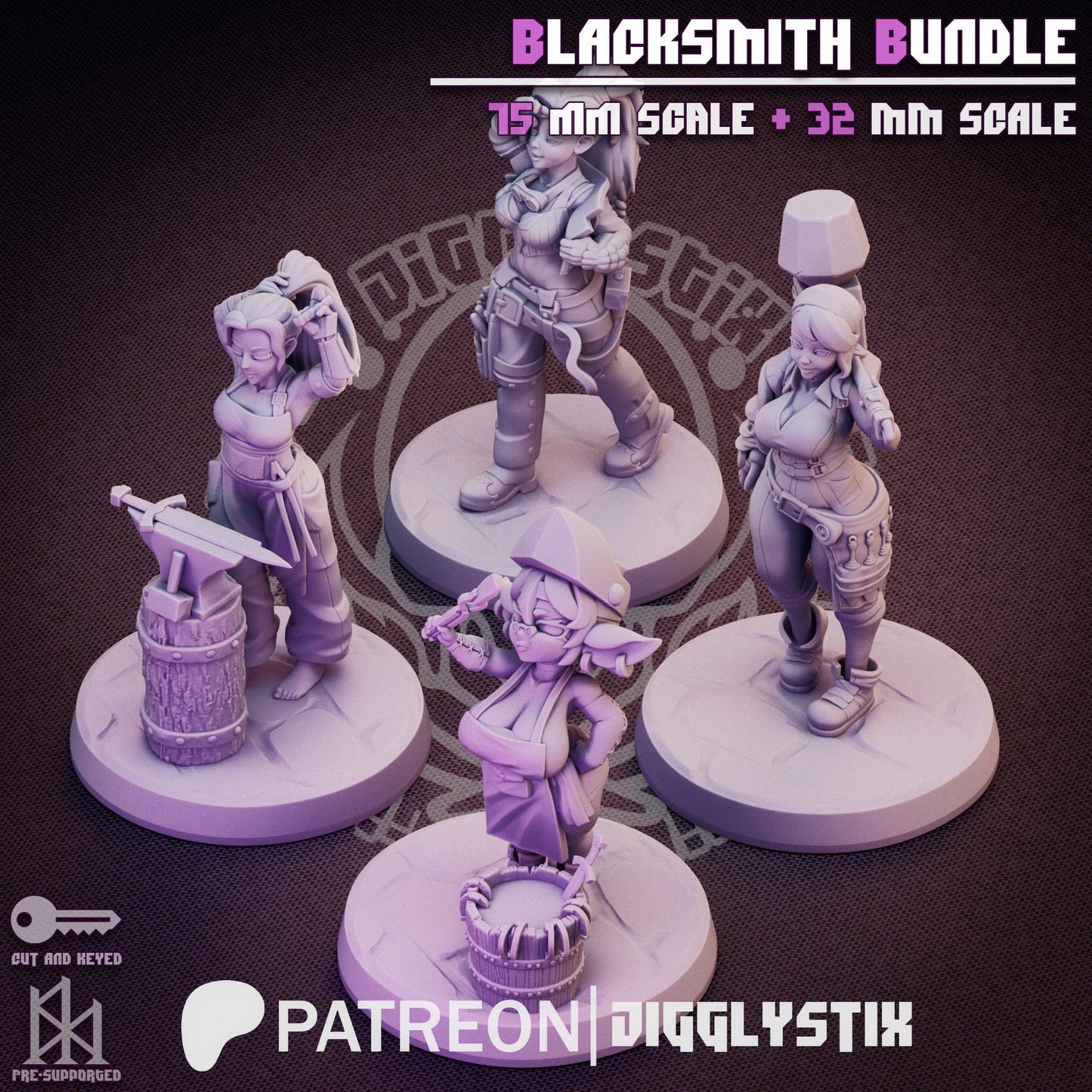 Blacksmith Girls | Jigglystix