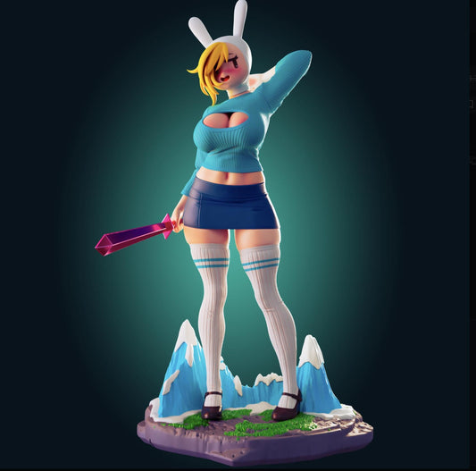 Bunny Girl Model Kit | 3D Resin Printed Figurine | Officer Rhu