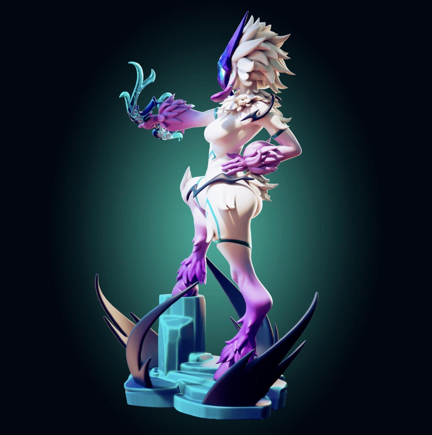 Lamb Warrior Model Kit | 3D Printed Resin Figurine | Officer Rhu