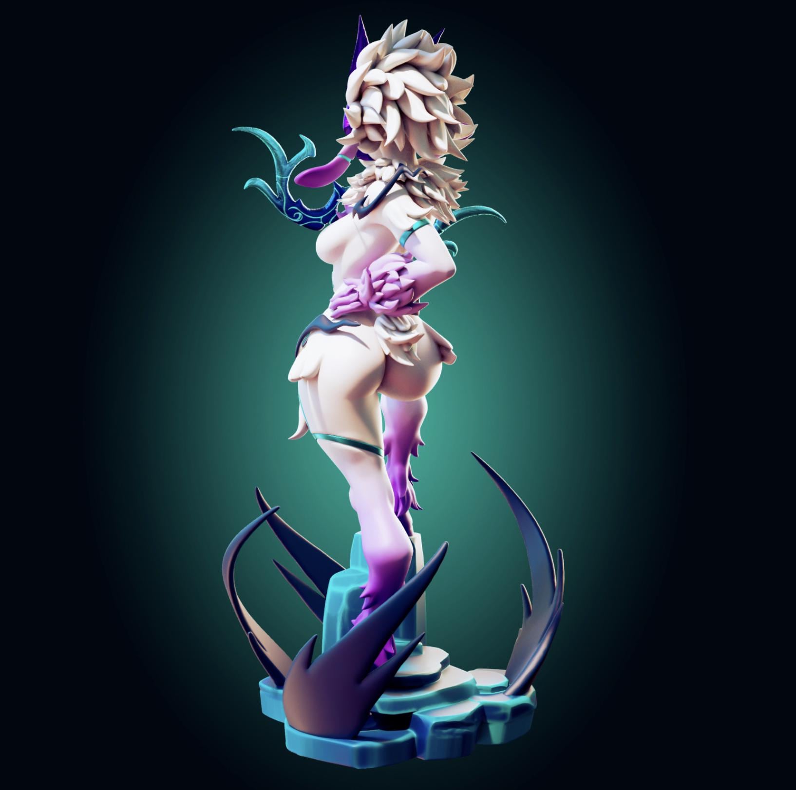 Lamb Warrior Model Kit | 3D Printed Resin Figurine | Officer Rhu