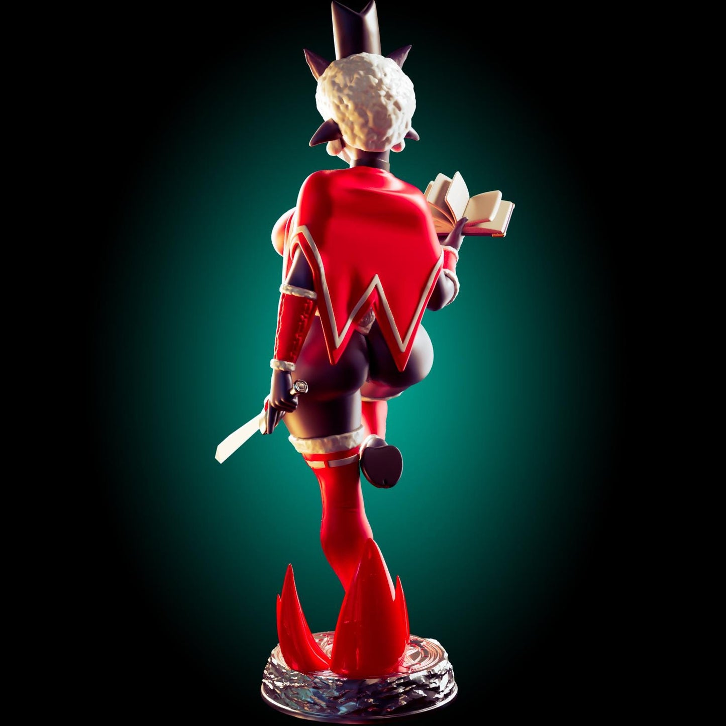 Lamb Girl Model Kit | 3D Resin Printed Figurine | Officer Rhu