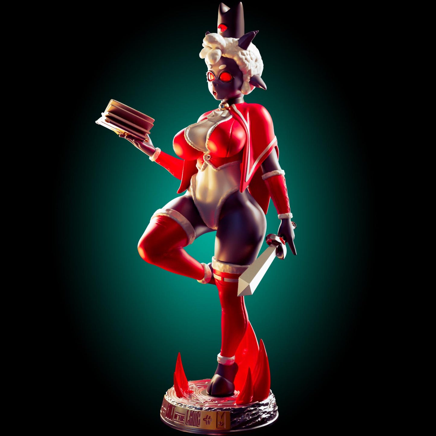 Lamb Girl Model Kit | 3D Resin Printed Figurine | Officer Rhu
