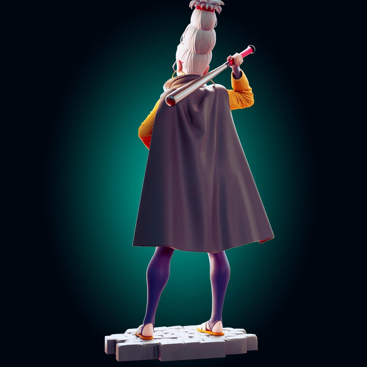 Grandma Pin Up Model Kit | 3D Resin Printed Figurine | Officer Rhu