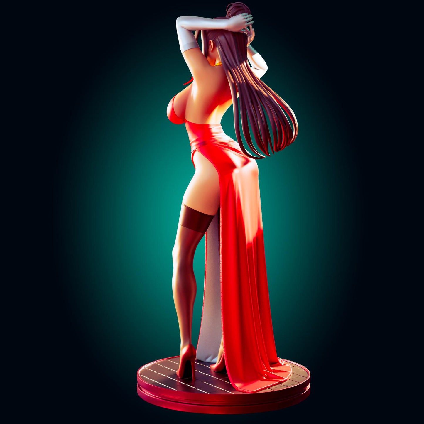 Chimera Girl Model Kit | 3D Resin Printed Figurine | Officer Rhu