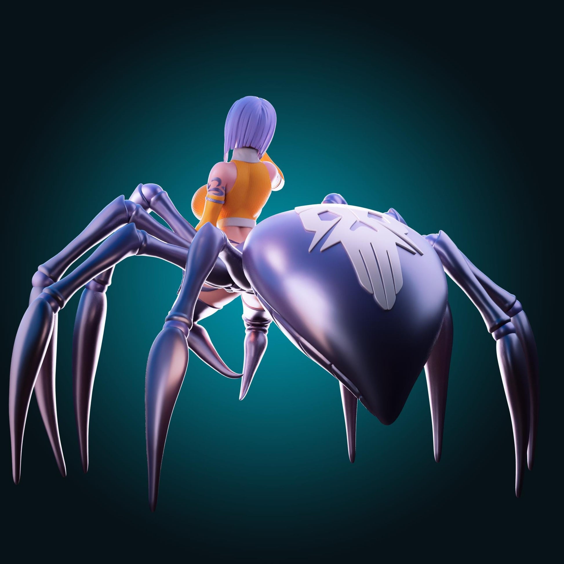 Spider Girl Model Kit | 3D Resin Printed Figurine | Officer Rhu