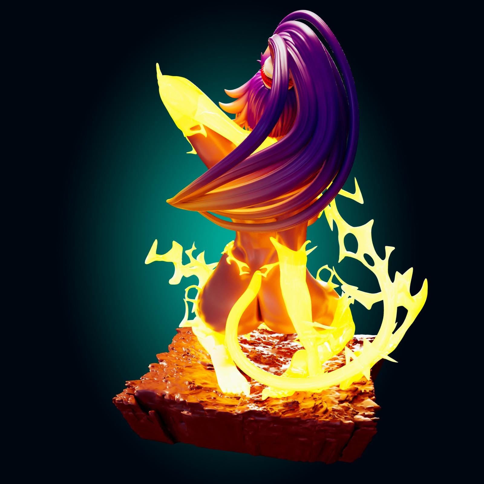 Lightning Cat Girl Model Kit | 3D Resin Printed Figurine | Officer Rhu
