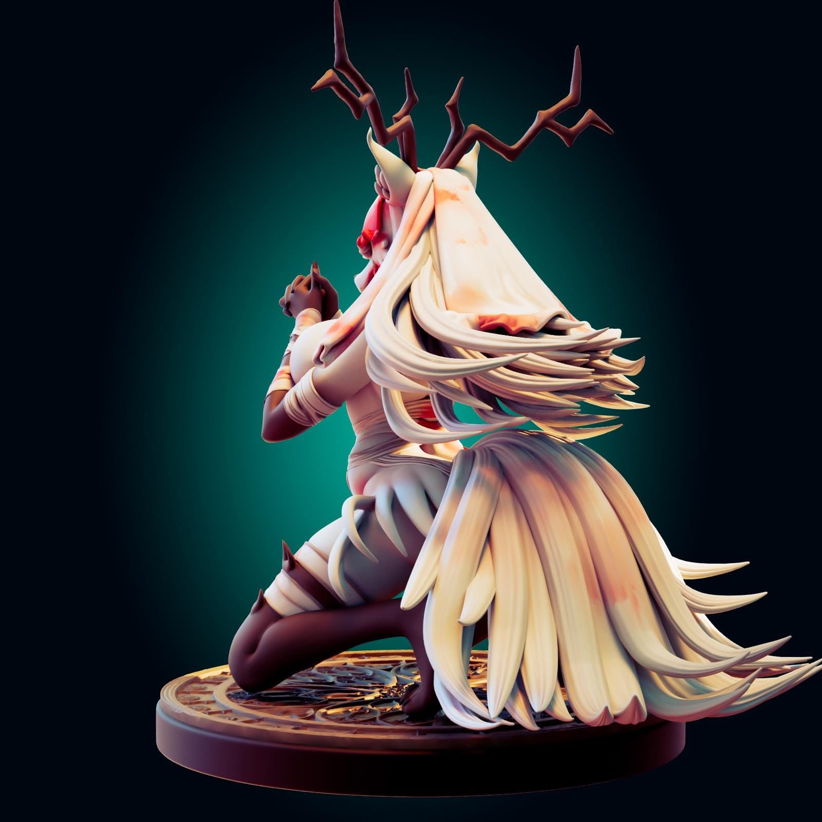 Cleric Beast Model Kit | 3D Resin Printed Figurine | Officer Rhu
