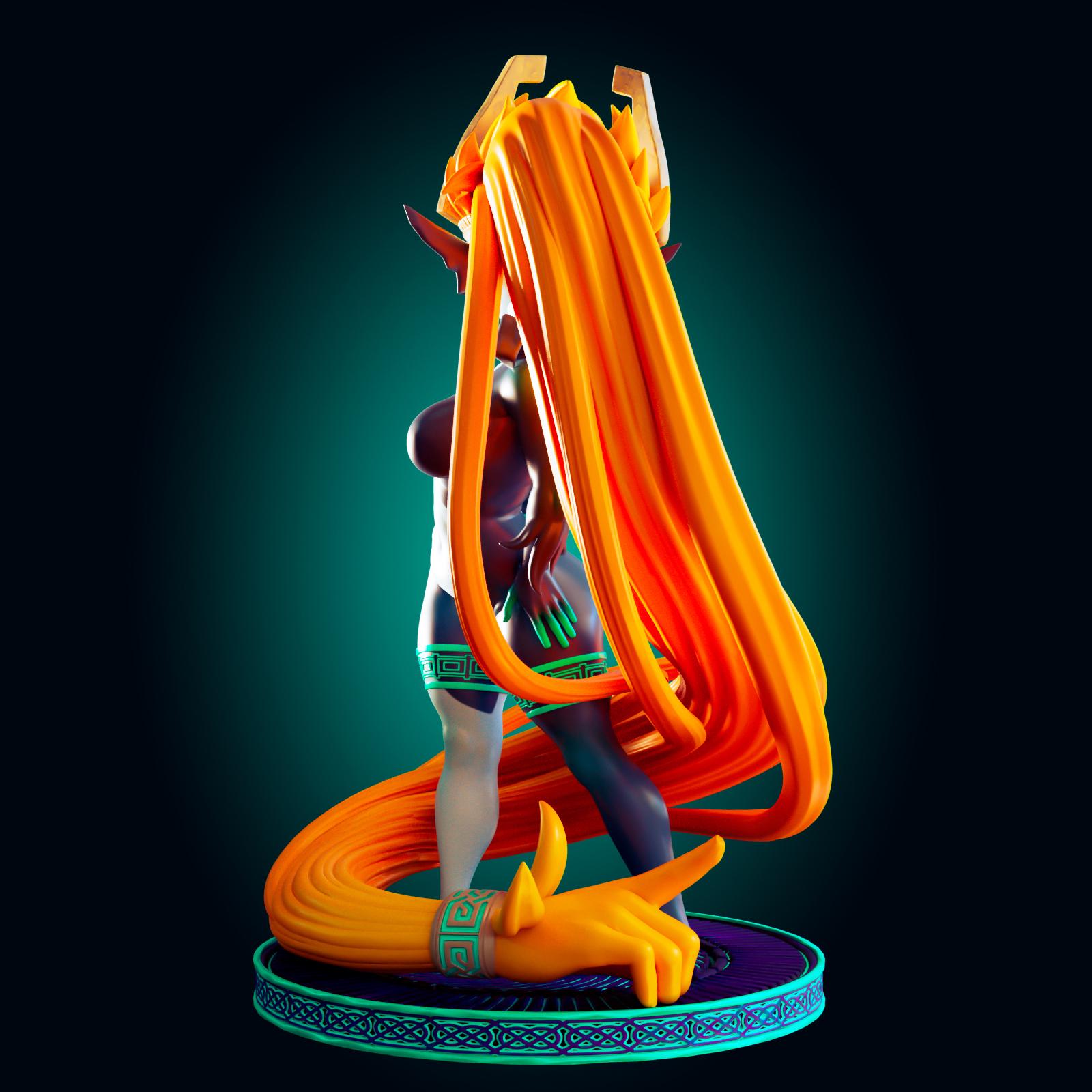 Imp Princess Model Kit | 3D Resin Printed Figurine | Officer Rhu
