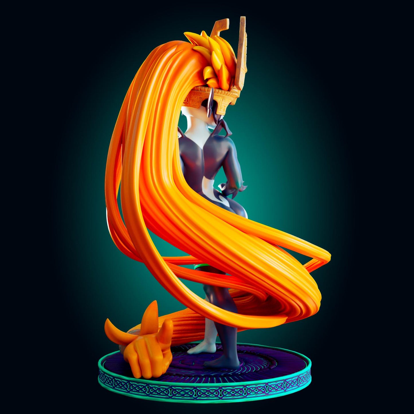 Imp Princess Model Kit | 3D Resin Printed Figurine | Officer Rhu