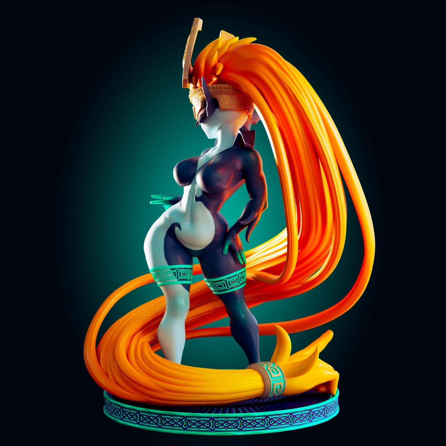 Imp Princess Model Kit | 3D Resin Printed Figurine | Officer Rhu